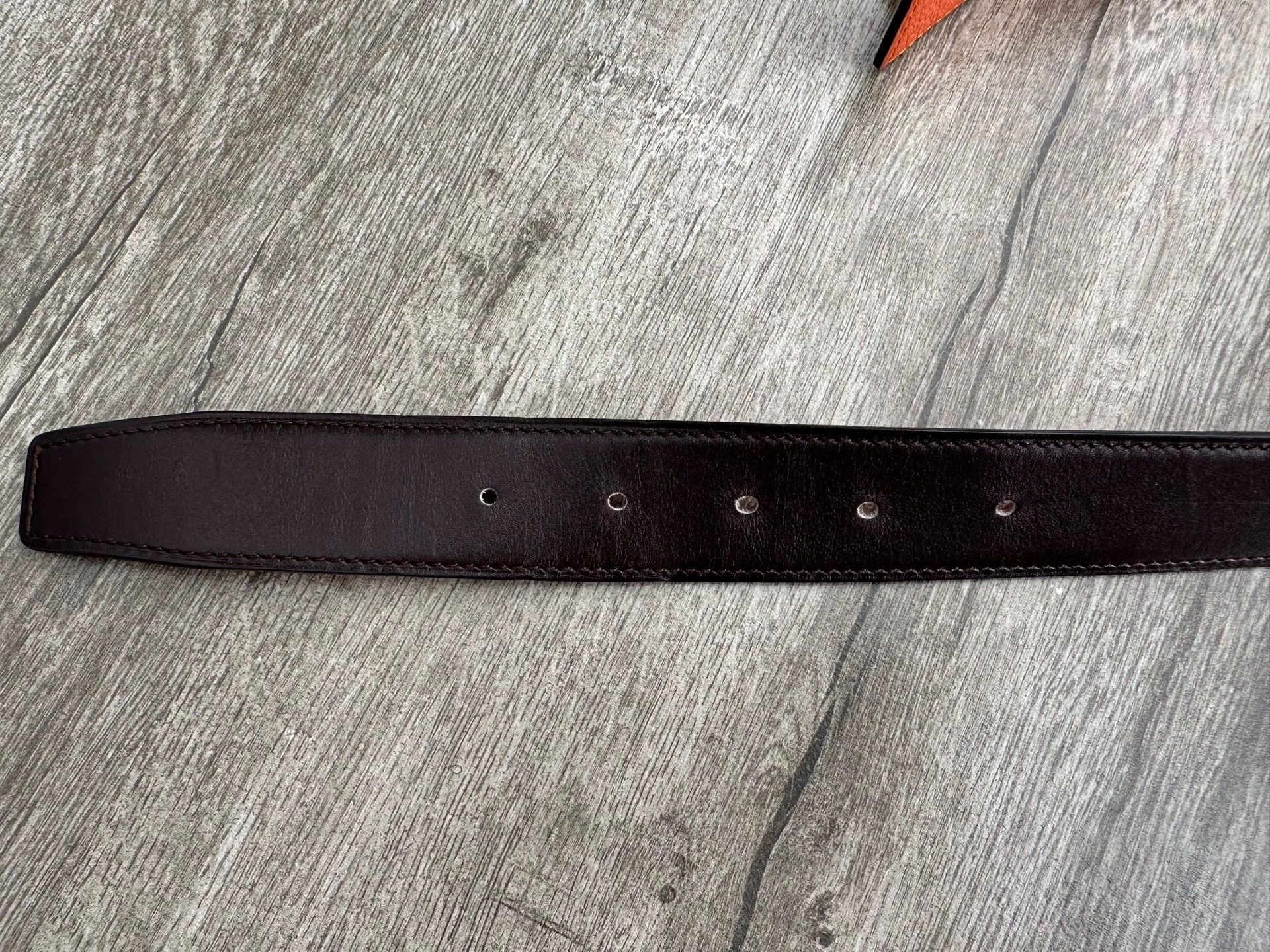 Hermes Hermes H Buckle Gold Belt 85cm Good Size ONE SIZE - 3 Thumbnail
