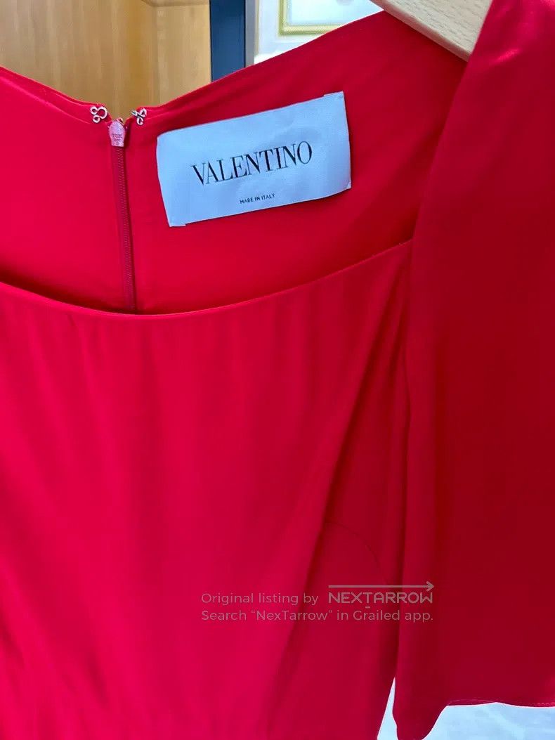 Valentino Valentino Red slim dress Size S / US 4 / IT 40 - 3 Thumbnail