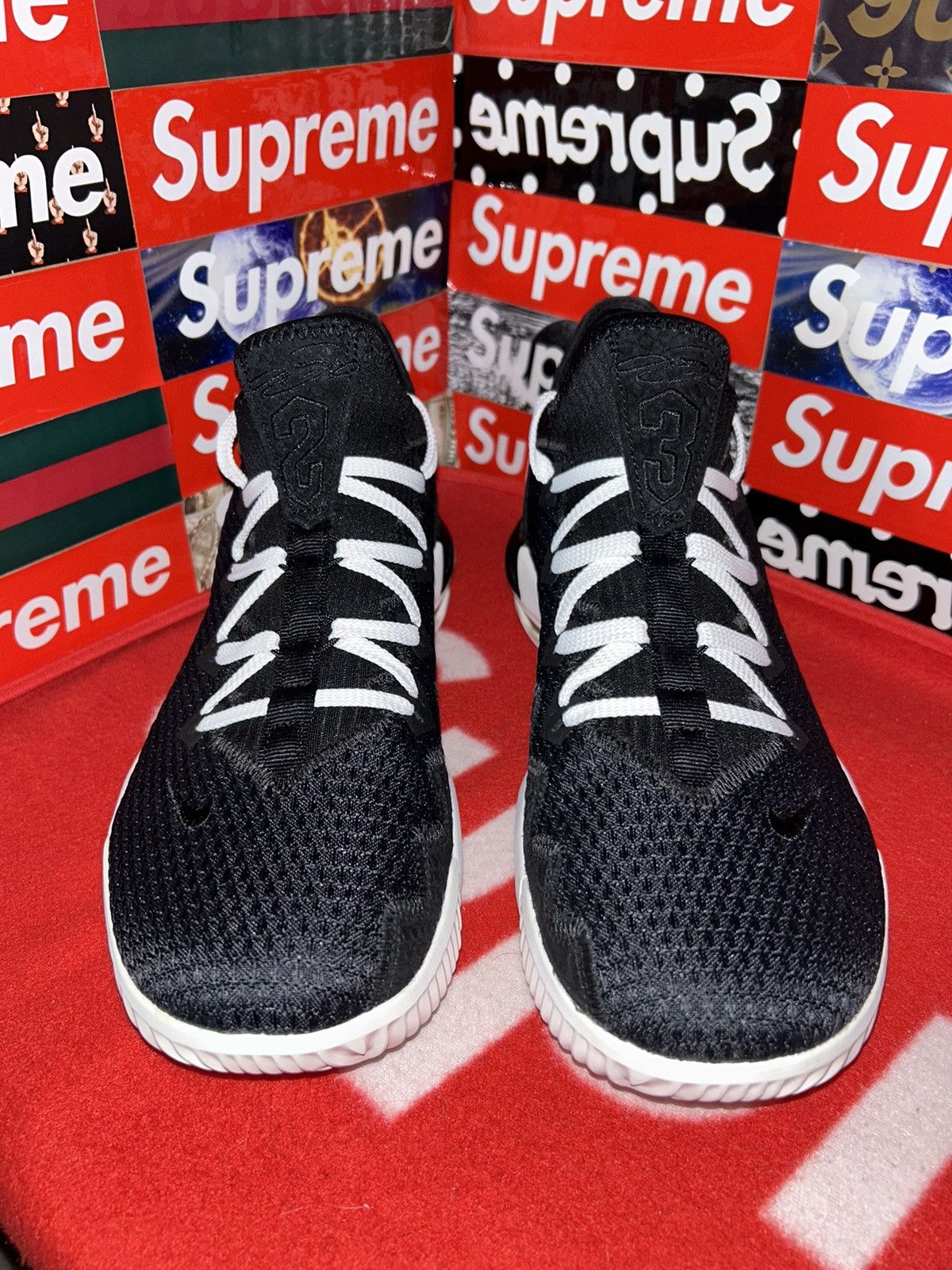 Nike Nike LeBron 16 Low 'Black Python' CI2668-004 12 NEW W/BOX Size US 12 / EU 45 - 2 Thumbnail