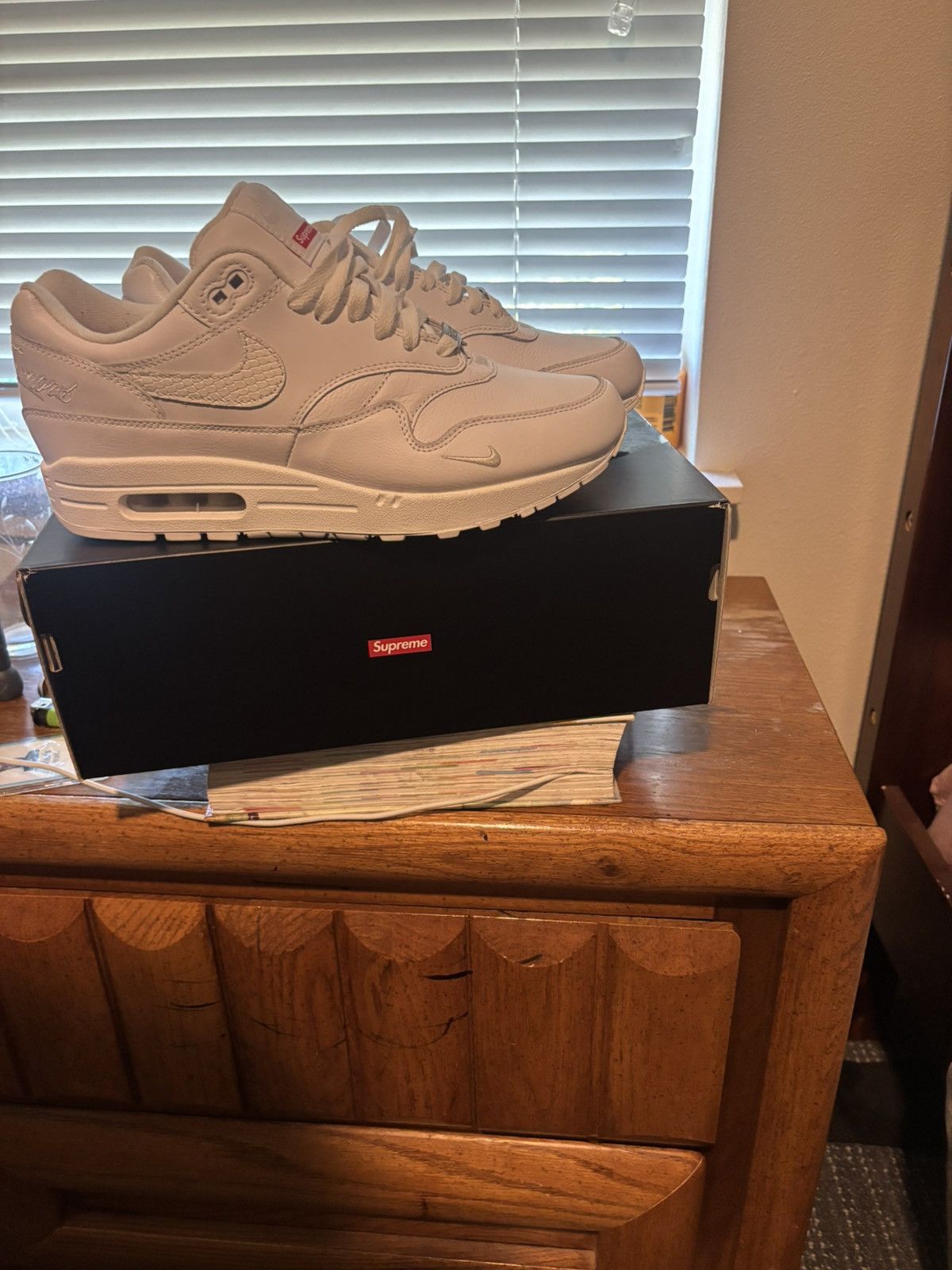 Nike × Supreme Supreme Air Max 1 Size US 9.5 / EU 42-43 - 5 Thumbnail