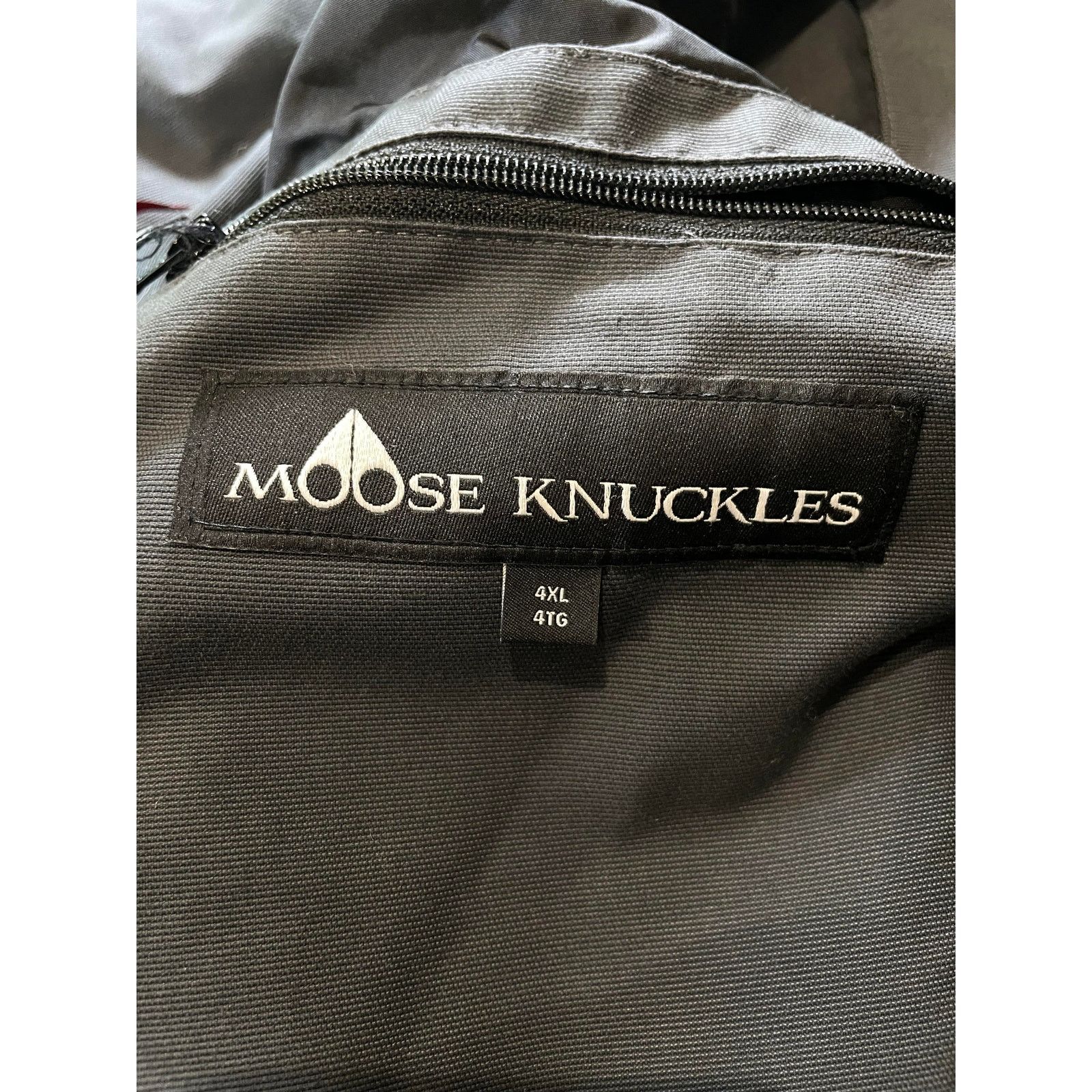 Moose Knuckles Moose Knuckles Fur 3Q Grey & White Jacket Size US XXL / EU 58 / 5 - 12 Thumbnail