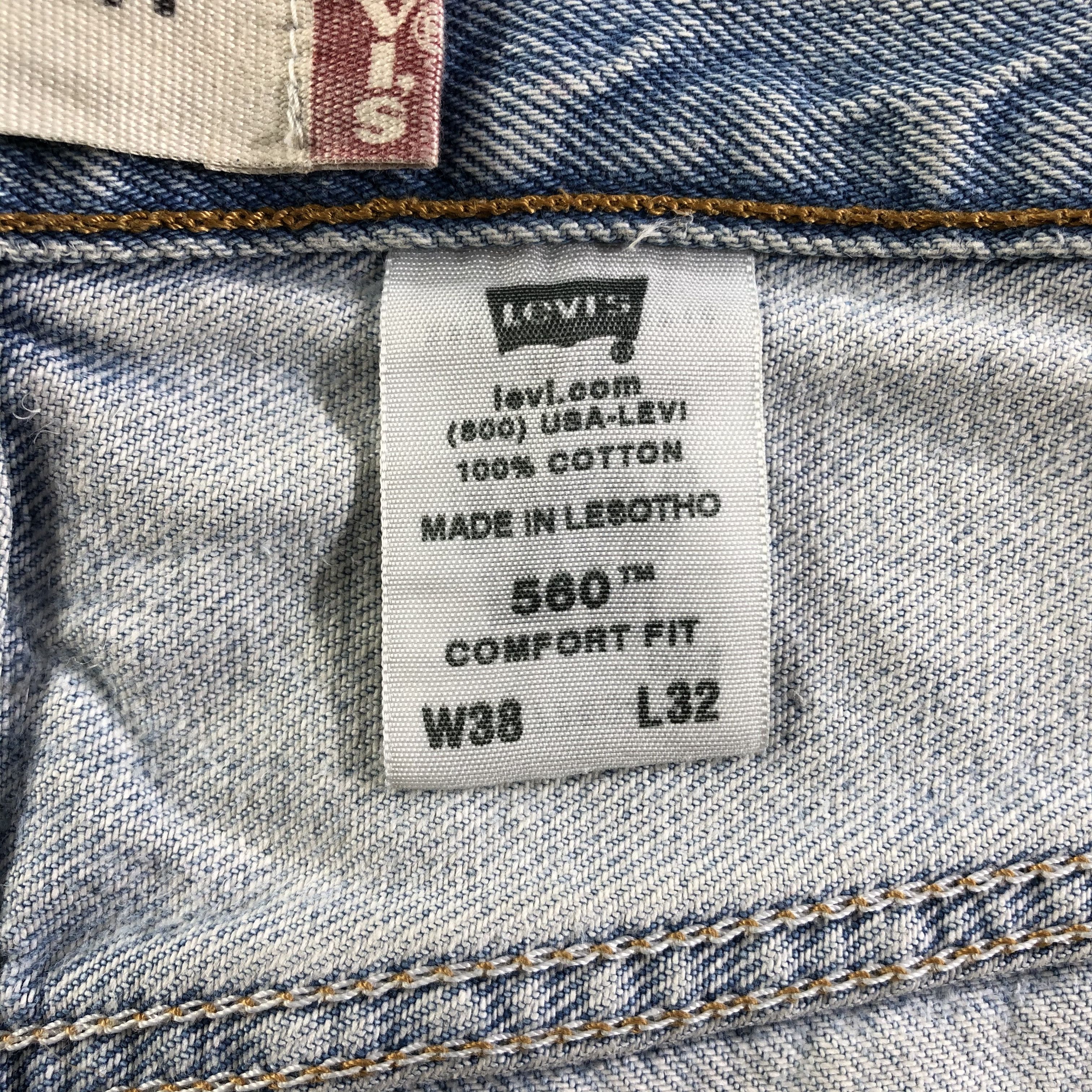 Levi's × Vintage Vintage Light Wash Levis 560 Jeans-JM3391 Size US 39 - 11 Thumbnail