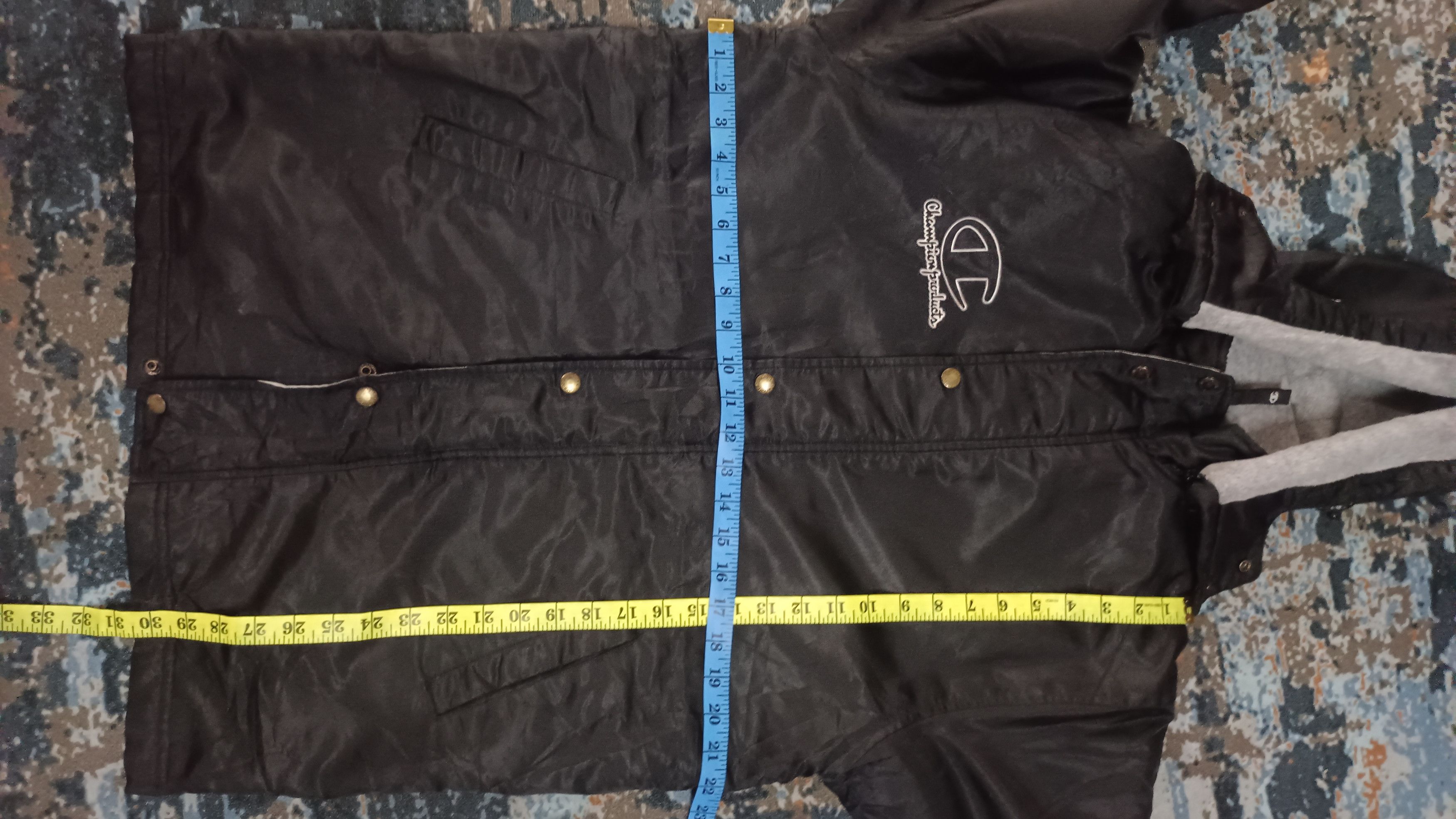 Champion × Japanese Brand × Vintage VINTAGE CHAMPION HOODIE WINDBRAKER Size US L / EU 52-54 / 3 - 15 Thumbnail