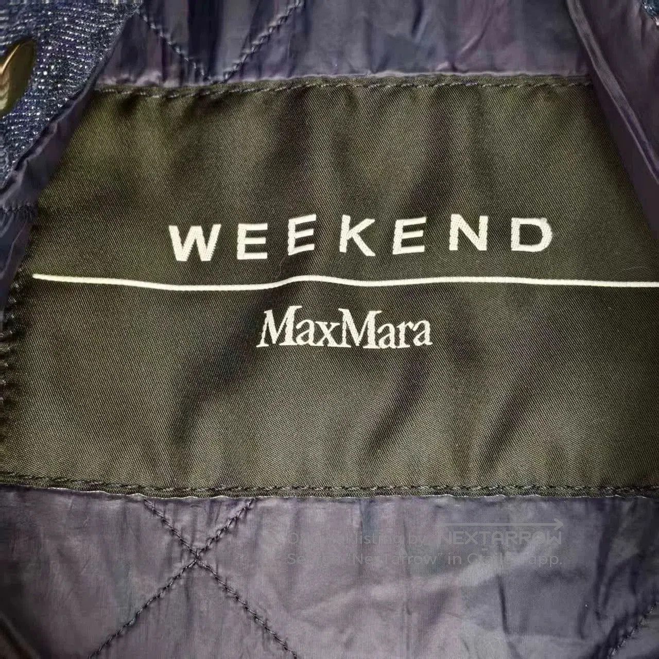 Weekend Max Mara Maxmara Weekend Denim Cotton Jacket. Size XS / US 0-2 / IT 36-38 - 6 Thumbnail