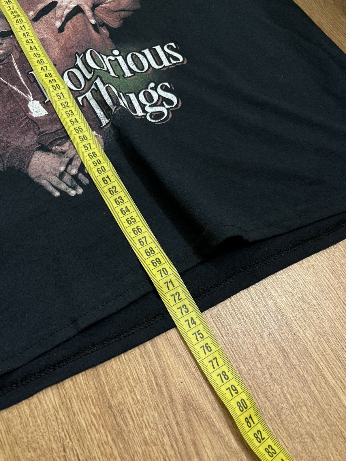 Rap Tees × Vintage Vintage Notorious B.I.G. “Biggie” Rap Tee – Size M Size US M / EU 48-50 / 2 - 7 Thumbnail