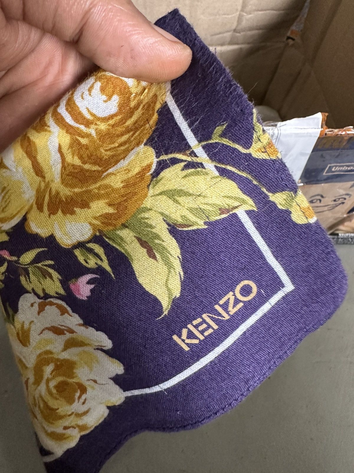 Kenzo × Vintage Vintage Burberry Handkerchief/ Neckerchief/ Bandana Size ONE SIZE - 5 Thumbnail
