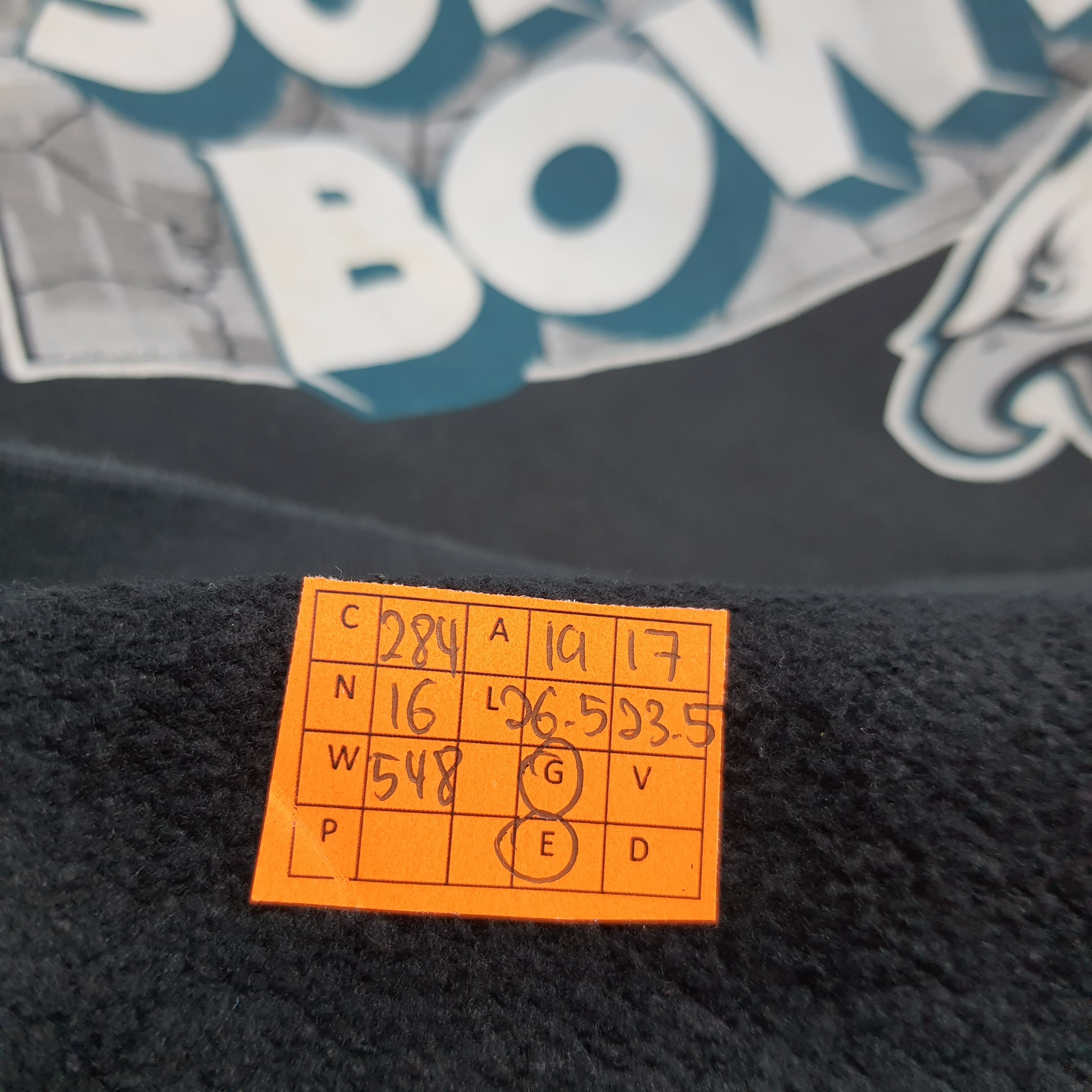 Pro Line Vintage Philadelphia Eagles Super Bowl NFL Hoodie C284N16 Size US S / EU 44-46 / 1 - 7 Thumbnail
