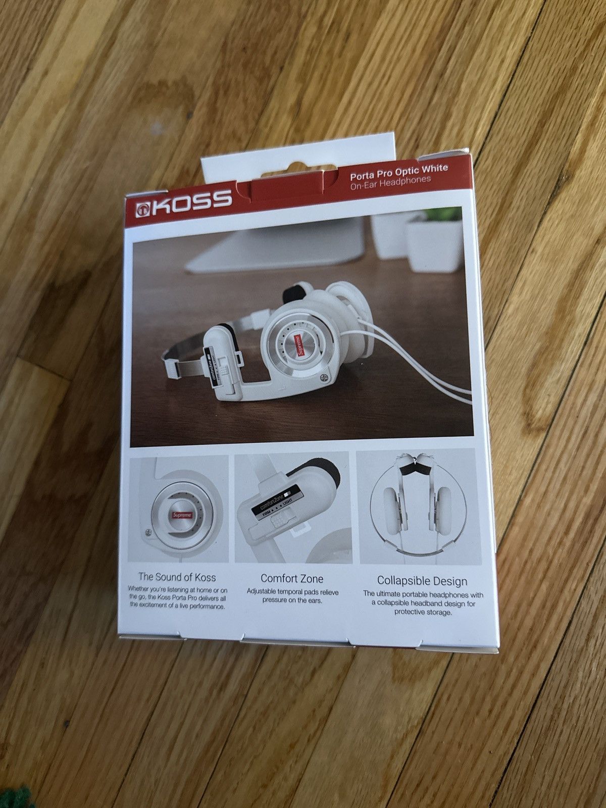Supreme Supreme Koss PortaPro Headphones - White - FW23 Size ONE SIZE - 3 Thumbnail
