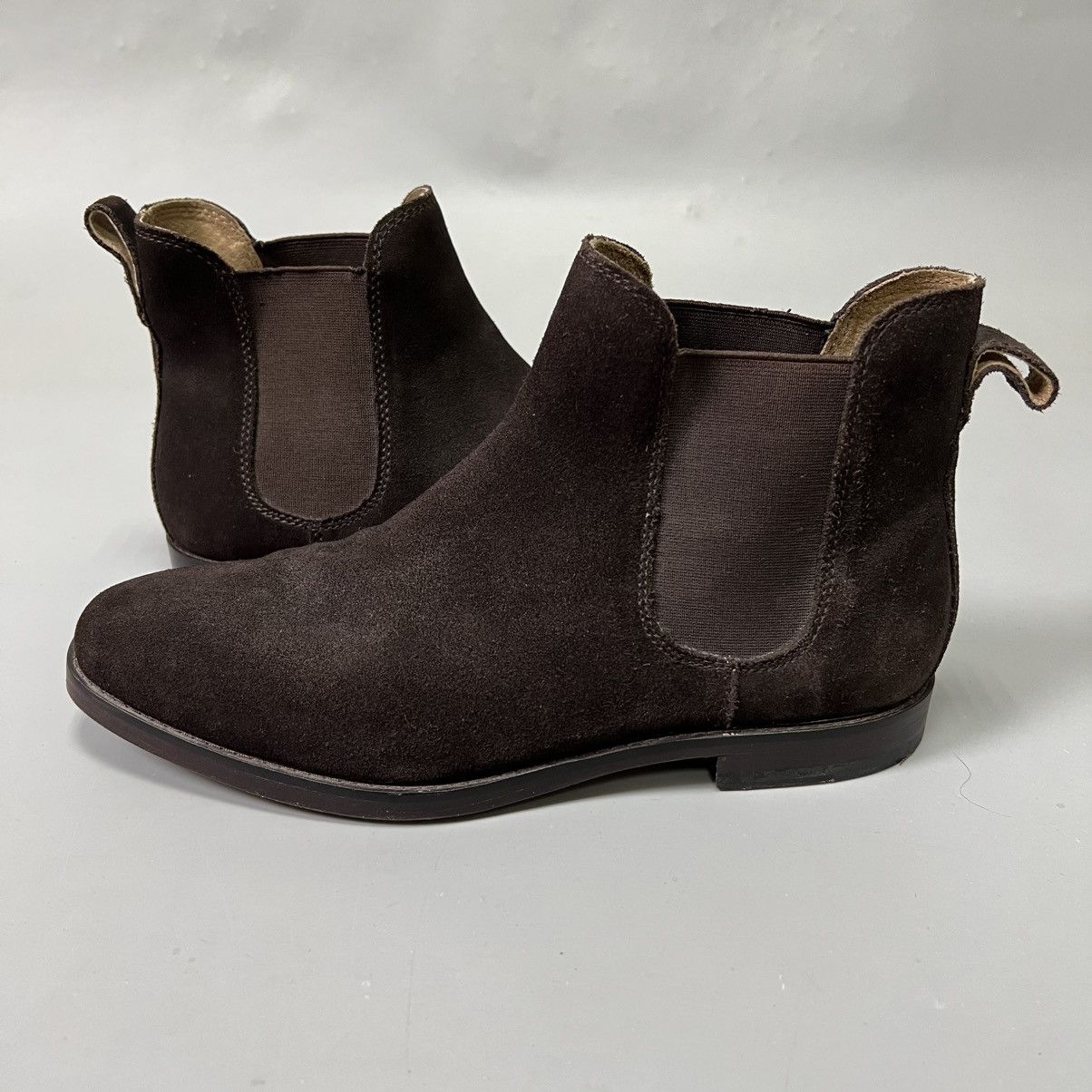 Polo Ralph Lauren Polo Ralph Lauren Bryson Chelsea Boots Brown Suede Men’s Size US 9 / EU 42 - 2 Thumbnail