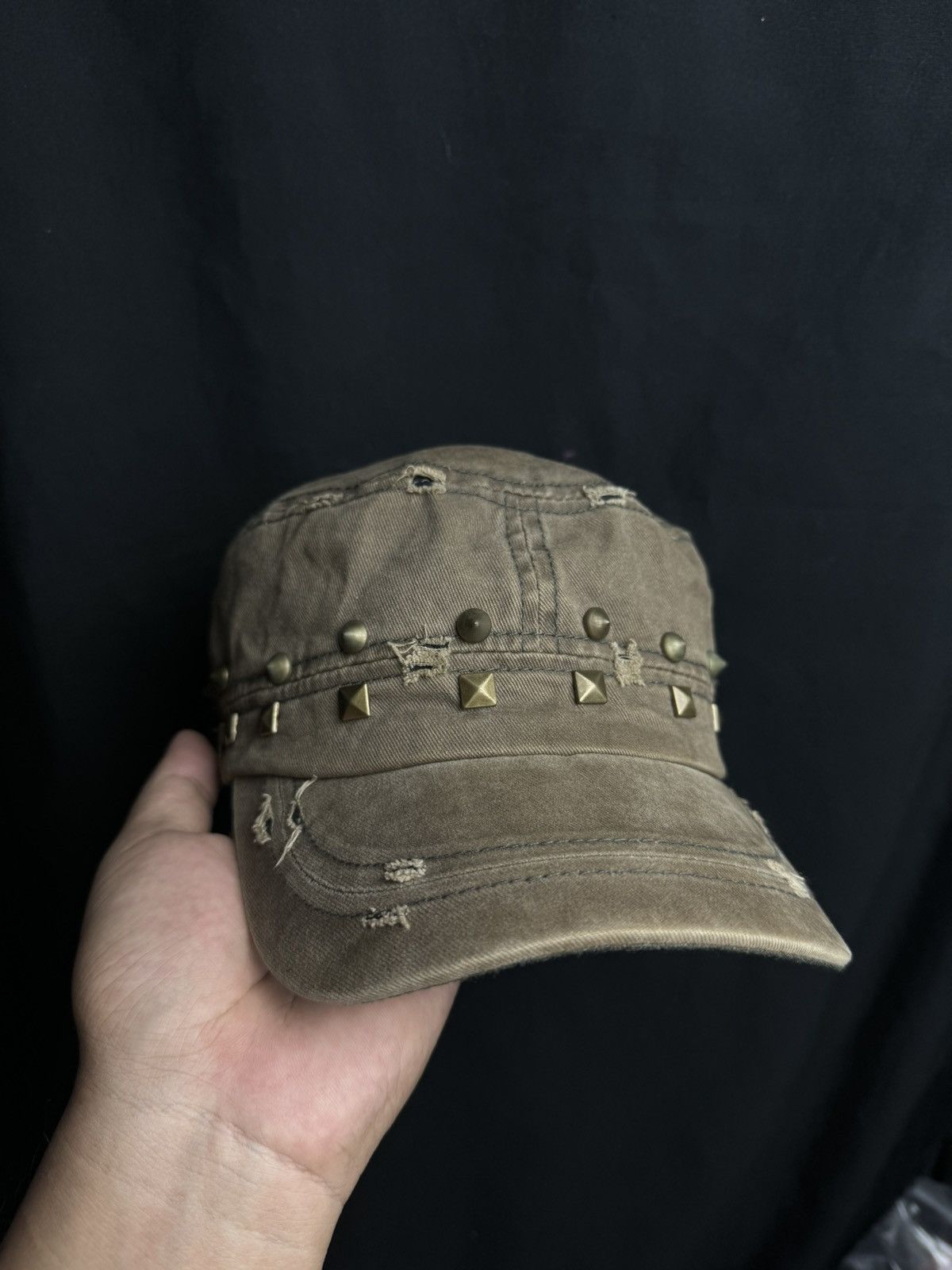 Beauty Beast × If Six Was Nine × Japanese Brand Studded Japanese Distressed Hat Cadet ifsix Lgb style Size ONE SIZE - 2 Thumbnail