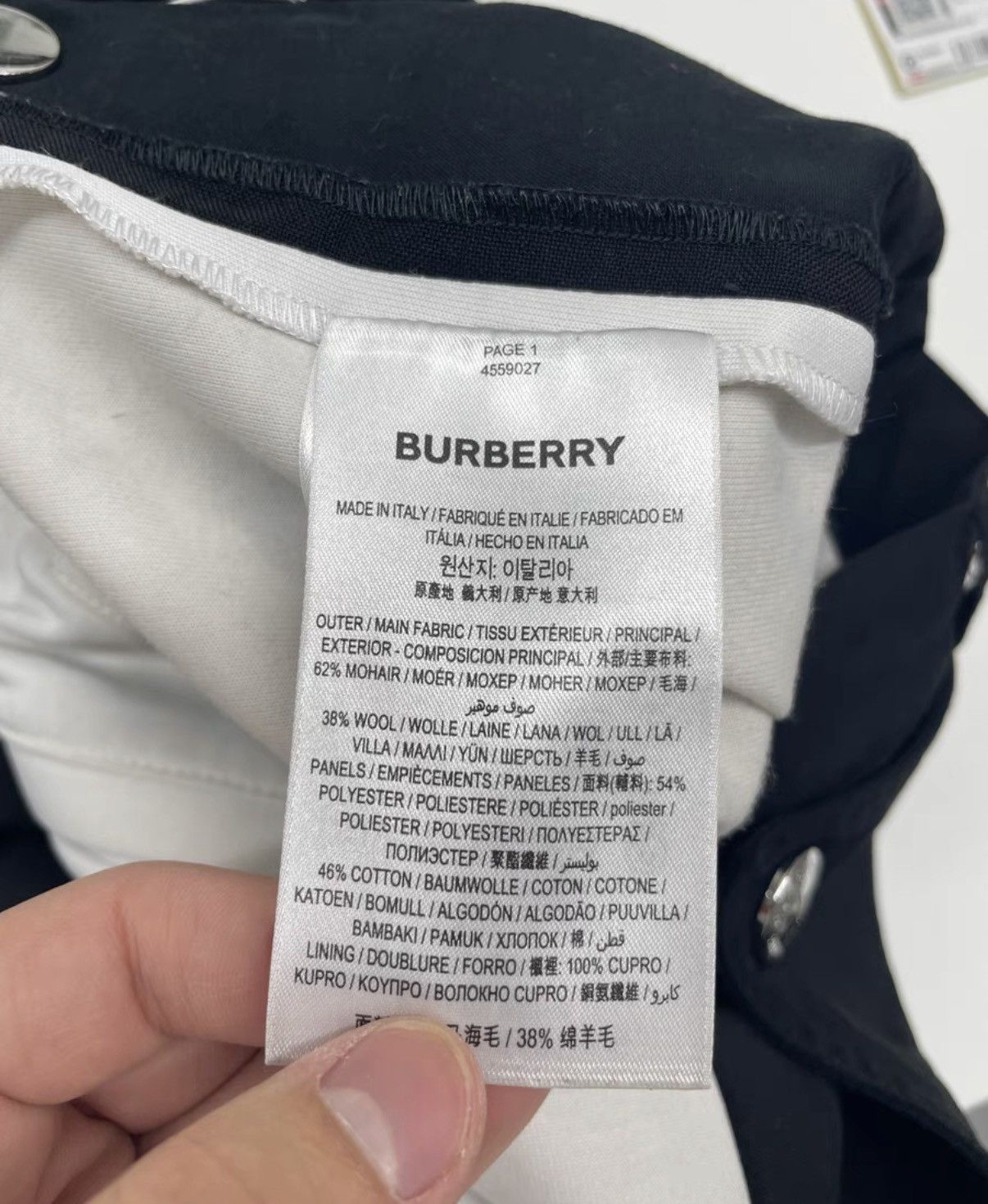 Burberry Burberry Letter Logo Sweatpants K12 Size US 36 / EU 52 - 6 Thumbnail