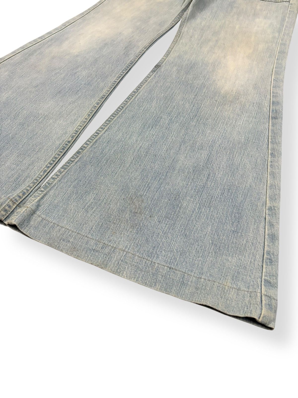 Kapital Kountry Kapital Okabellbo Buckle Back Flare Bell Bottom Jeans Size US 28 / EU 44 - 7 Thumbnail