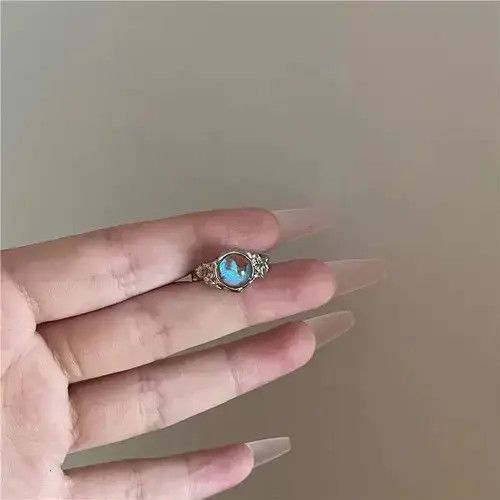 Other Electro Ring Crystal Stone Silver Abstract Star Pop Fantasy Size ONE SIZE - 3 Thumbnail