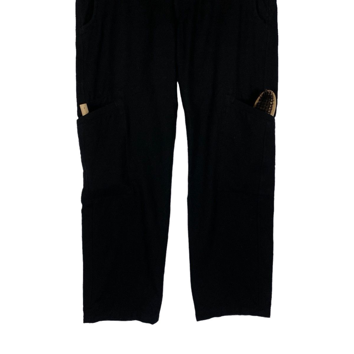 Yohji Yamamoto Vintage Yohji Yamamoto Pour Homme Cotton-Wool Painter Pants Size US 34 / EU 50 - 6 Thumbnail