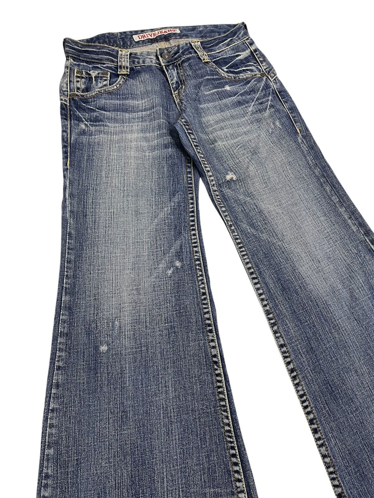 If Six Was Nine × Japanese Brand × Le Grande Bleu (L.G.B.) Drive Jeans Japan Flare Jeans Size US 30 / EU 46 - 6 Thumbnail