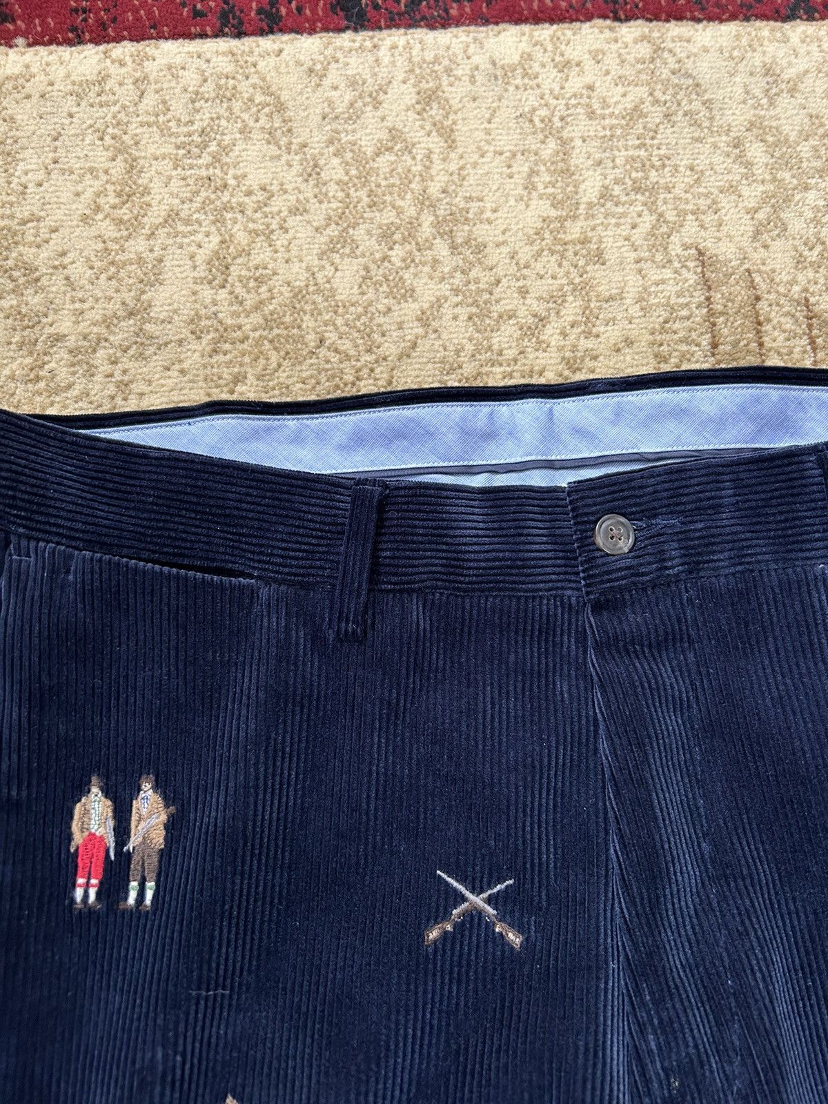 Polo Ralph Lauren Vintage Polo Ralph Lauren Corduroy Duck Hunting Pants Size US 36 / EU 52 - 13 Thumbnail