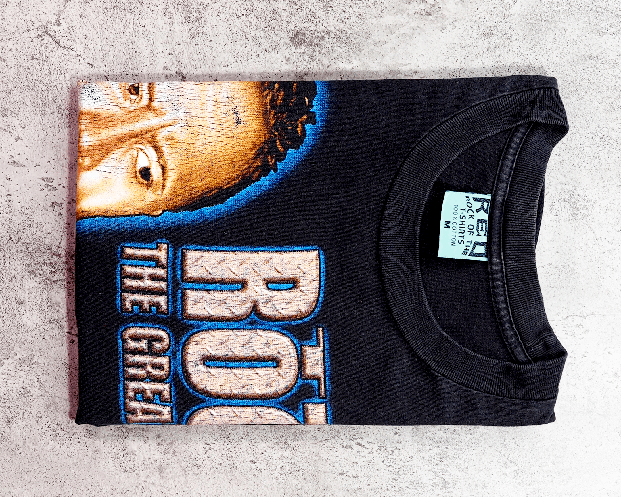 Vintage Vintage 2000 WWF The Rock The Great One Shirt M Size US M / EU 48-50 / 2 - 7 Thumbnail