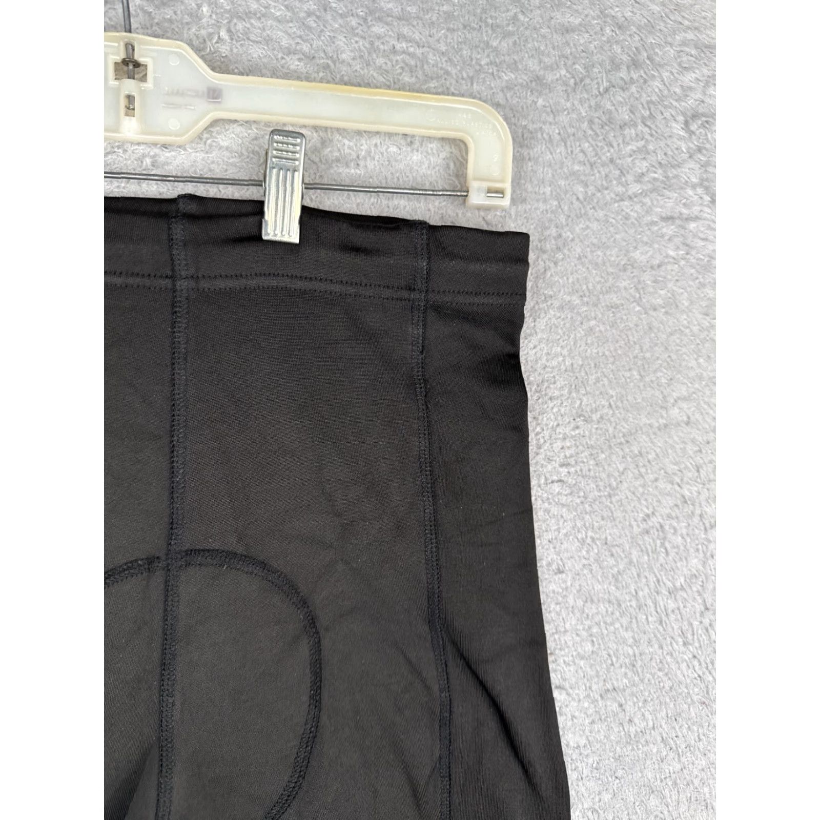 Logo 7 VINTAGE Logo Shorts Adult Medium Black Polyester Spandex Blend Jammer Style Shirt Bottom Mens Jammer Logo Shorts Black Medium Vintage 90s Sports Size US 31 - 5 Thumbnail