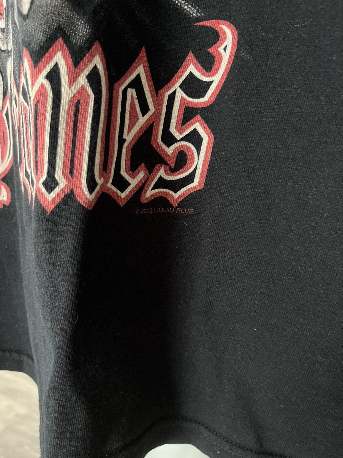 Liquid Blue Vintage 00s Liquid Blue “Something Wicked This Way Comes”Tee Size US XXL / EU 58 / 5 - 4 Thumbnail