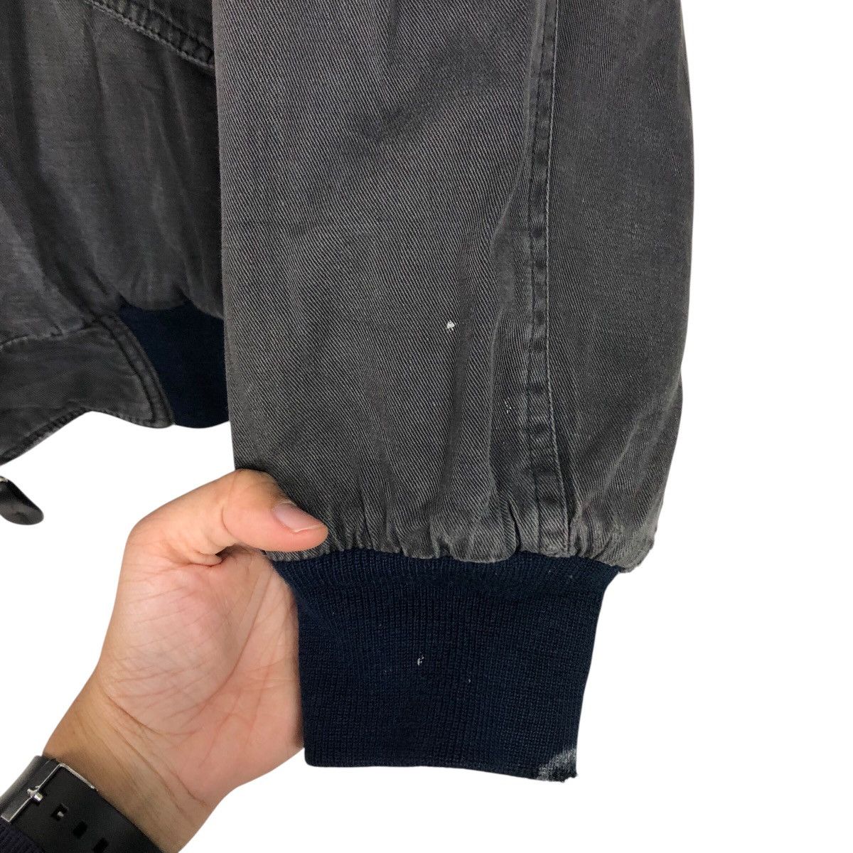 Japanese Brand 📌Vintage Reversible Bomber Jacket Cooperation Issey Miyake Size US M / EU 48-50 / 2 - 21 Thumbnail