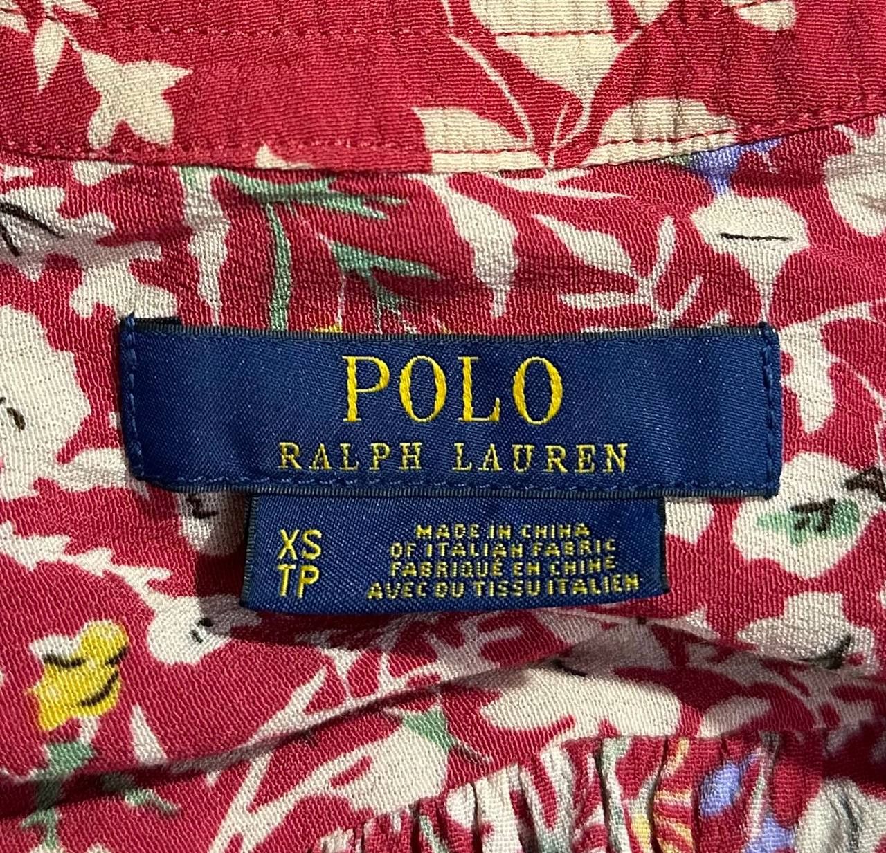 Polo Ralph Lauren RALPH LAUREN Polo Floral flowers Long Sleeve Blouse TopRetro Size XS / US 0-2 / IT 36-38 - 6 Thumbnail