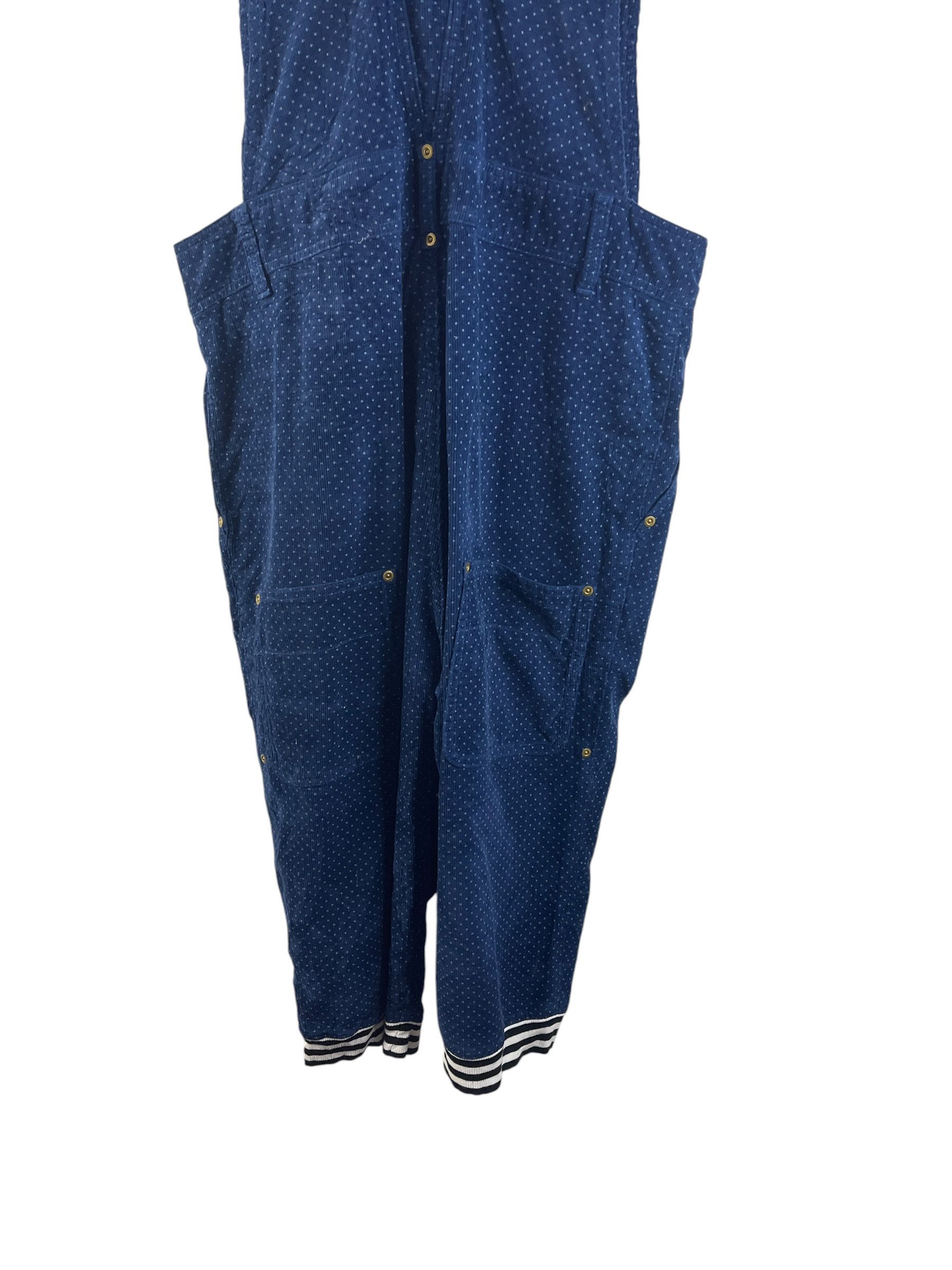 mercibeaucoup Mercibeaucoup Polka Dot Corduroy Suspender Overalls Sarouel Size US 34 / EU 50 - 12 Thumbnail