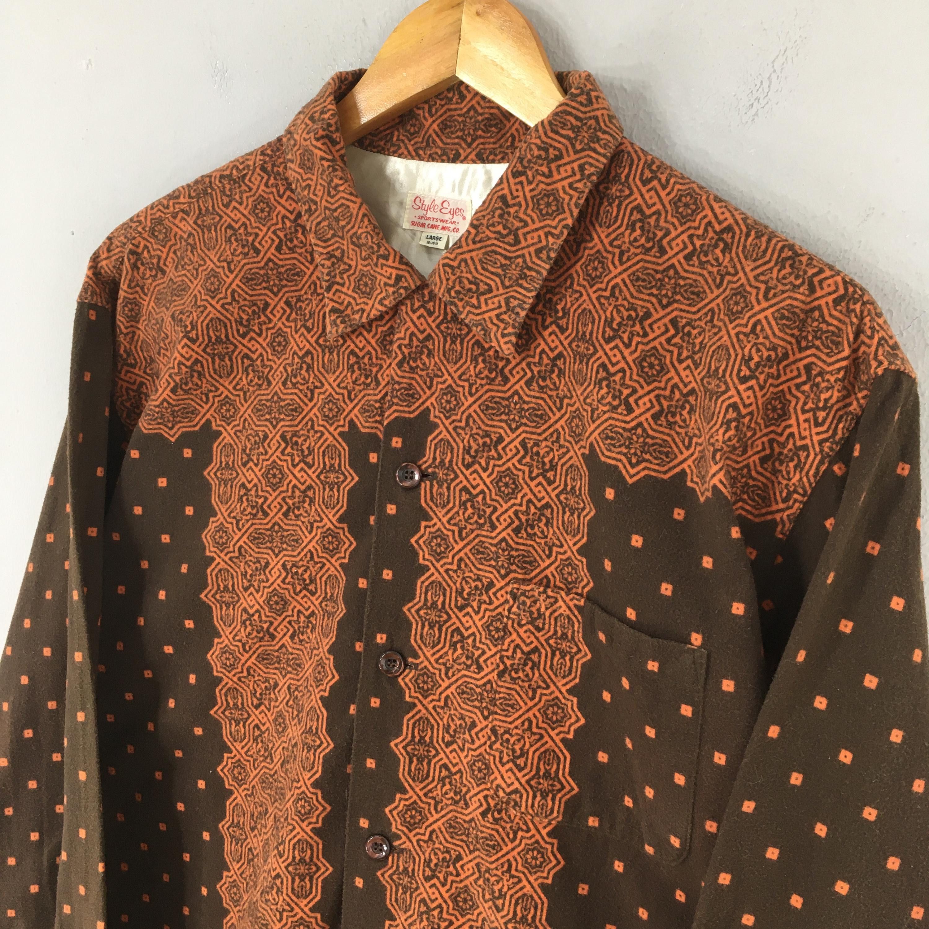 Sugar Cane Vintage Sugar Cane MFG Co Japan Work Casual Shirt Large Size US L / EU 52-54 / 3 - 4 Thumbnail