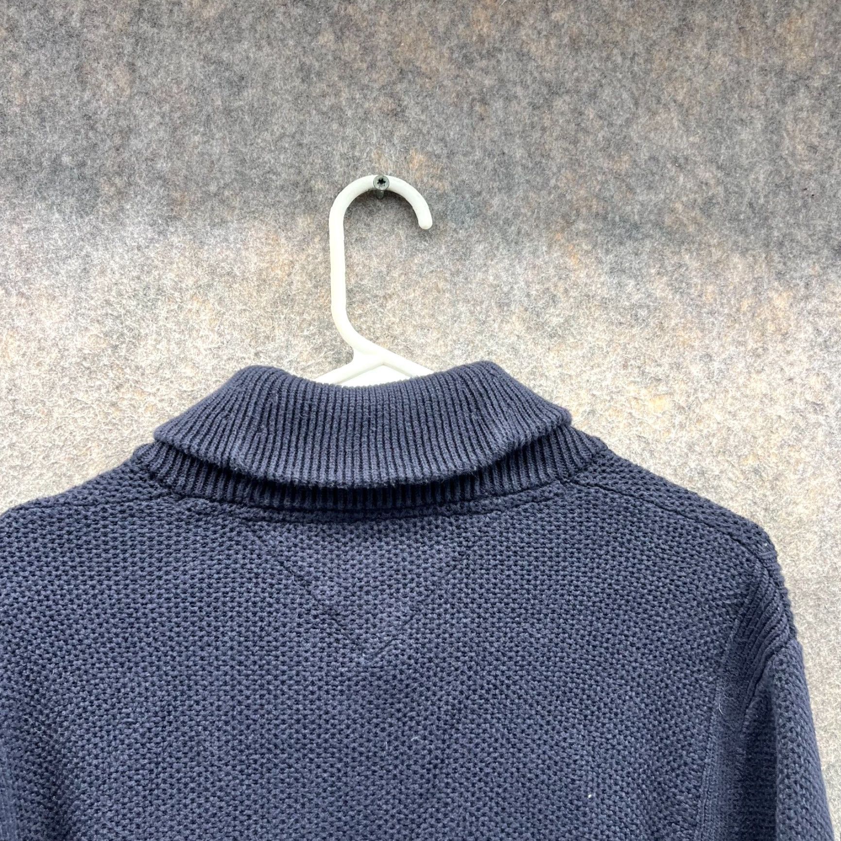 Tommy Hilfiger VINTAGE Tommy Hilfiger Sweater Men MEDIUM Blue Fleece Pullover Cowl Knit Taslg? Size US M / EU 48-50 / 2 - 2 Thumbnail