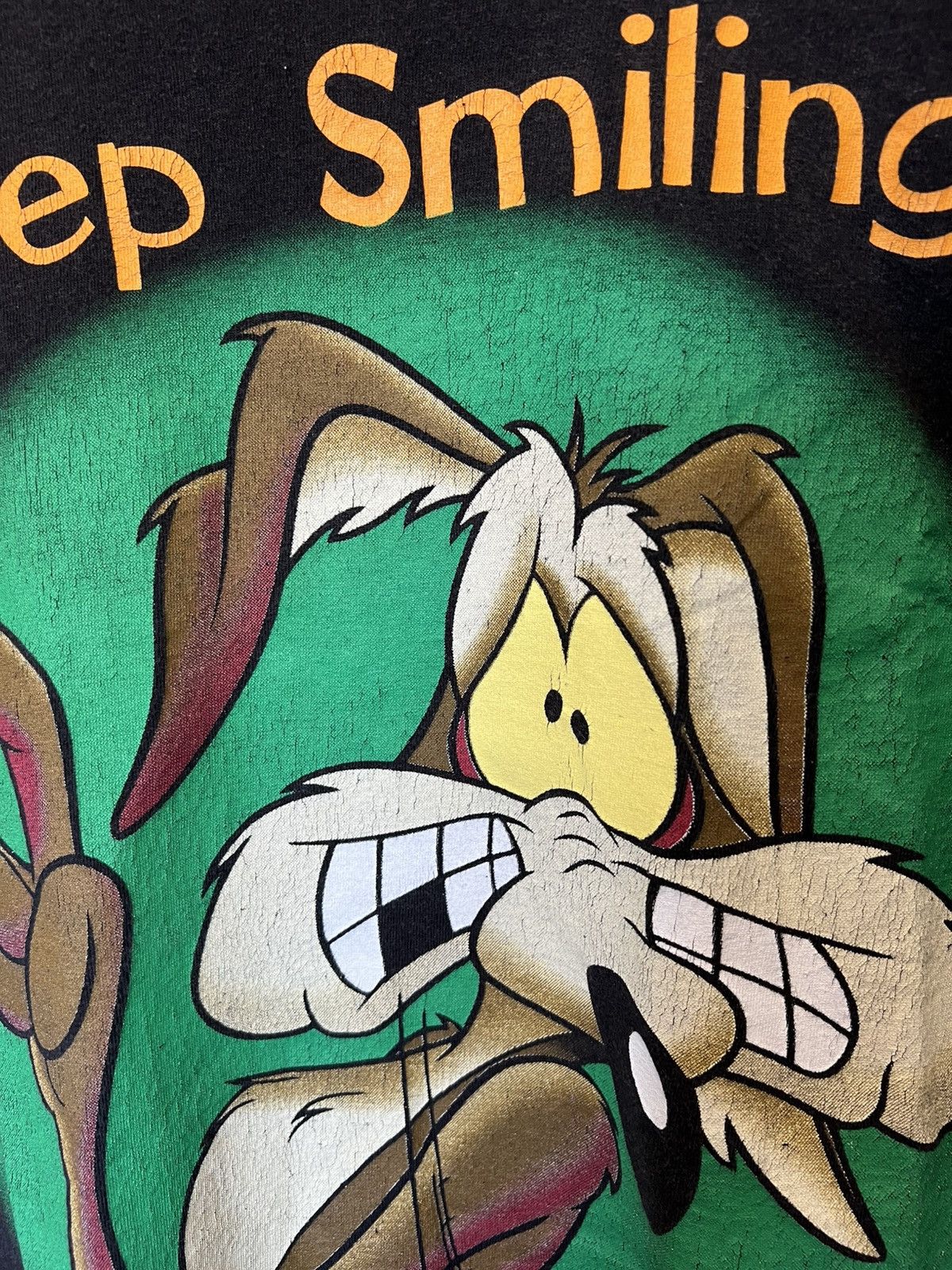 Vintage Keep Smiling 1996 Warner Bros T Shirt Tee Vintage Size US XL / EU 56 / 4 - 3 Thumbnail