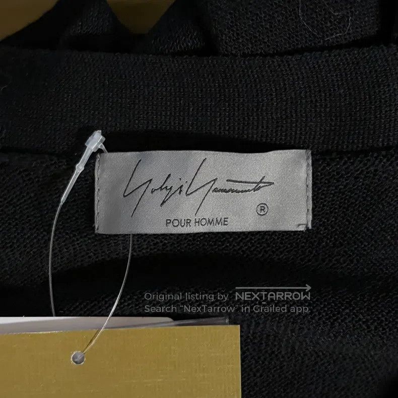 Yohji Yamamoto Yohji Yamamoto 24-piece lace-paneled knit cardigan sweater Size US L / EU 52-54 / 3 - 5 Thumbnail