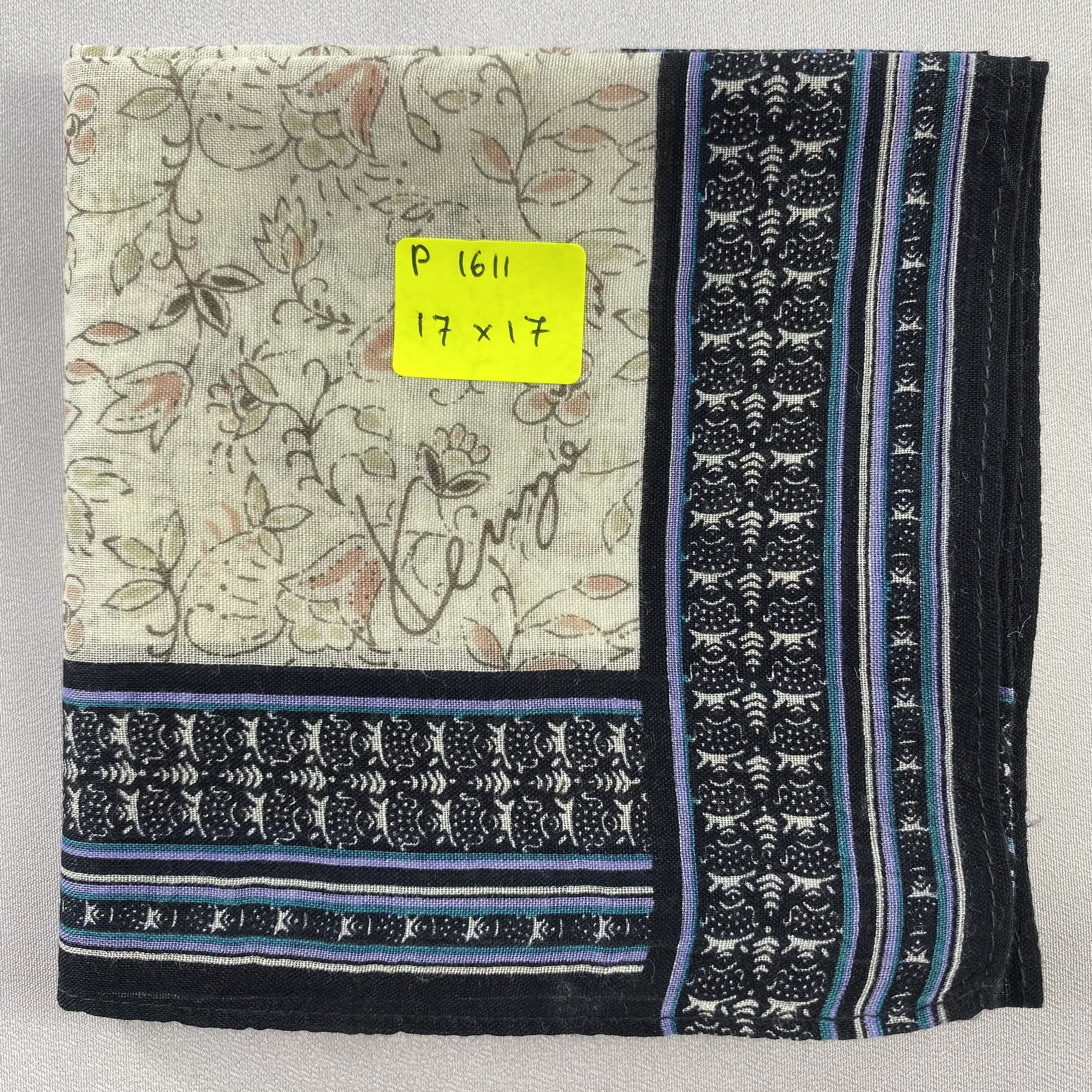 Kenzo × Vintage Kenzo Handkerchief / Neckerchief / Bandana-P1611 Size ONE SIZE - 5 Thumbnail