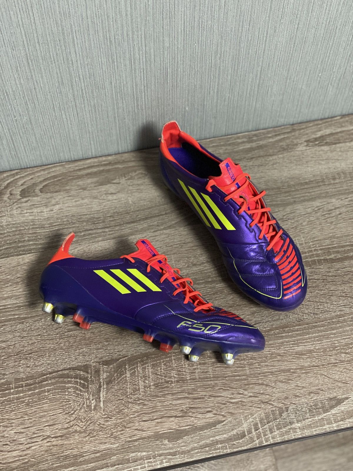 Adidas Adidas Adizero F50 TRX SG Leather G40346 Rare Retro Hype Y2K Size US 10 / EU 43 - 1 Thumbnail