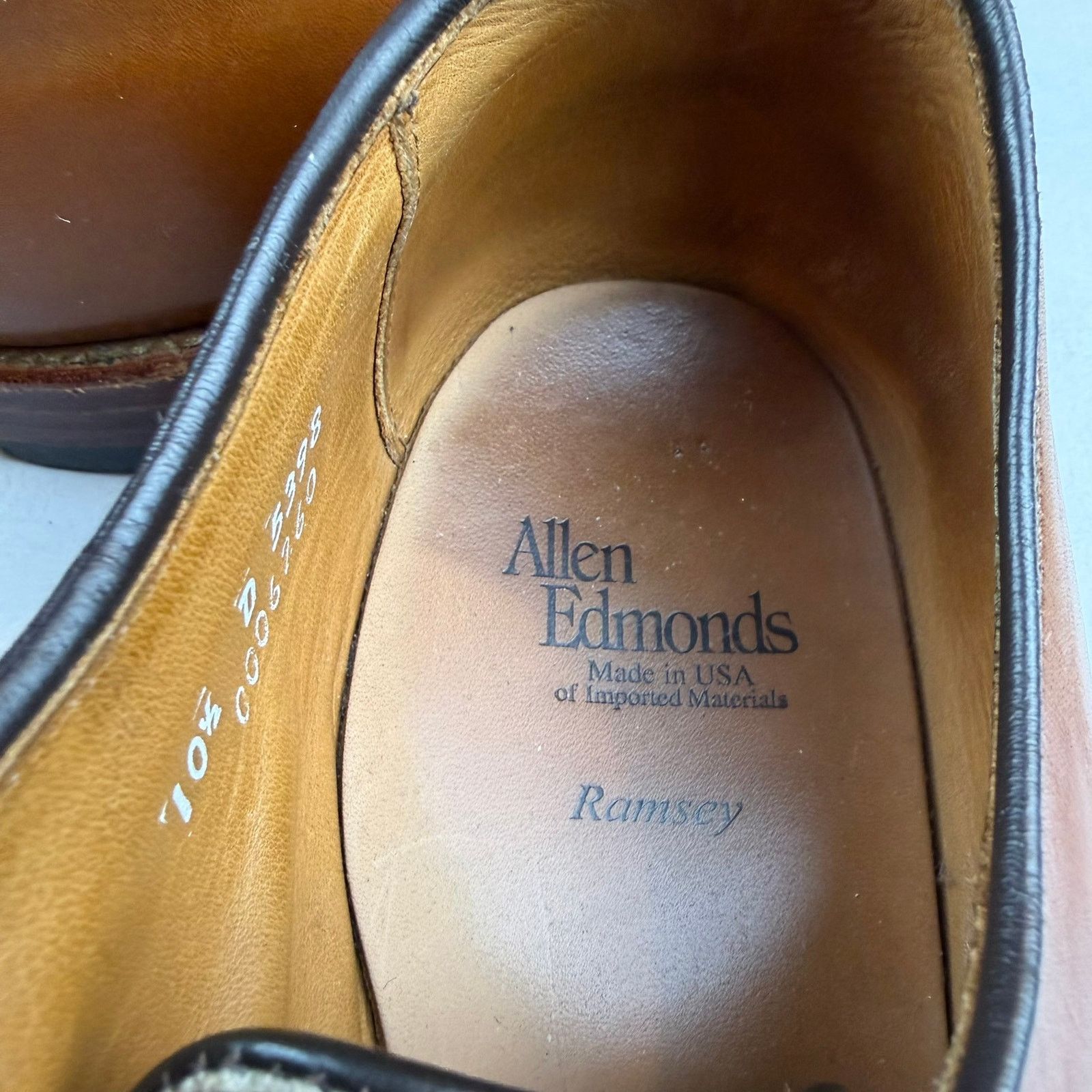 Allen Edmonds Allen Edmonds Ramsey Derby Shoes Size 10.5D Size US 10.5 / EU 43-44 - 4 Thumbnail