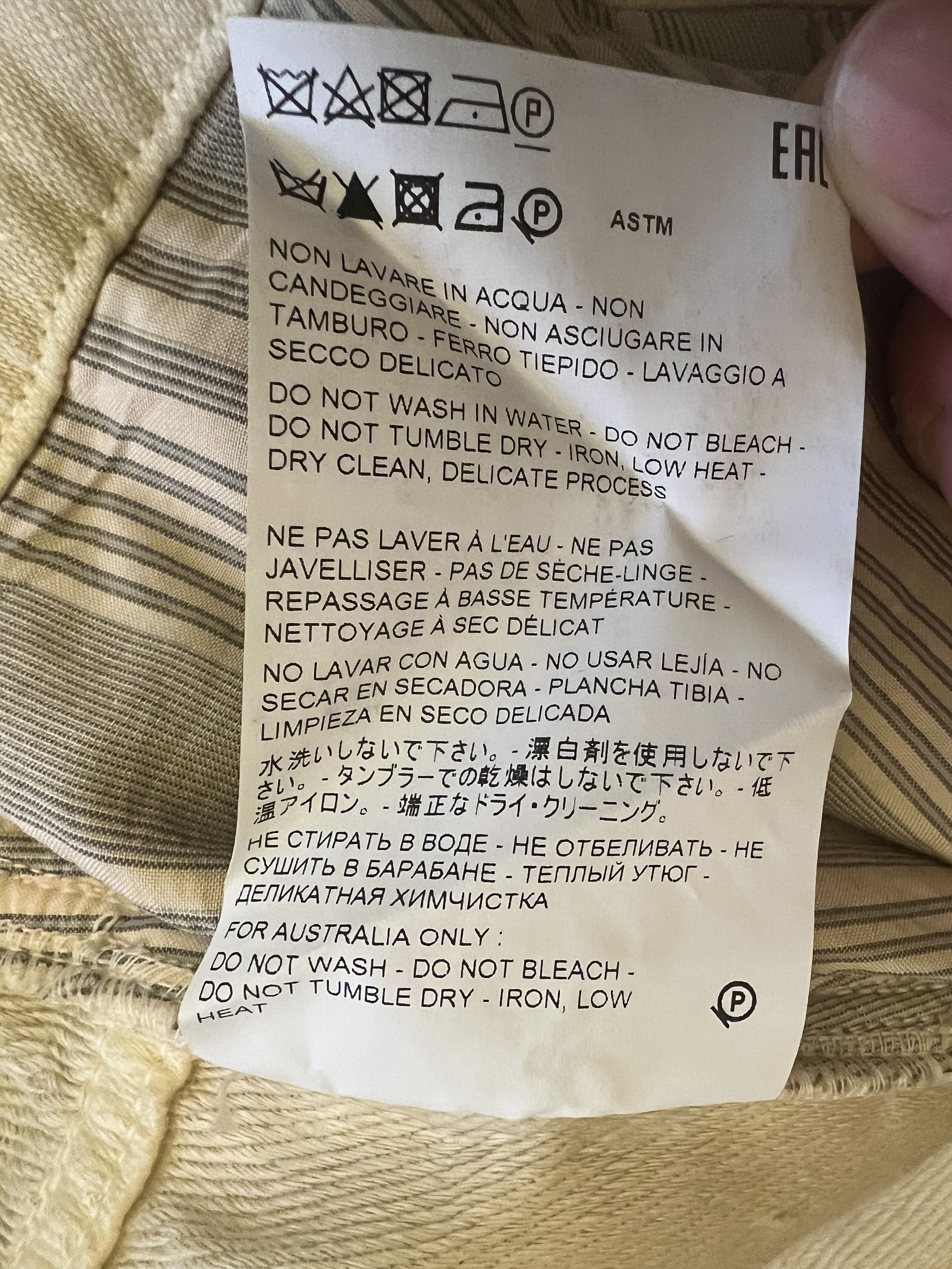 Federico Curradi Bermuda Linen Degradè Size US 34 / EU 50 - 12 Thumbnail
