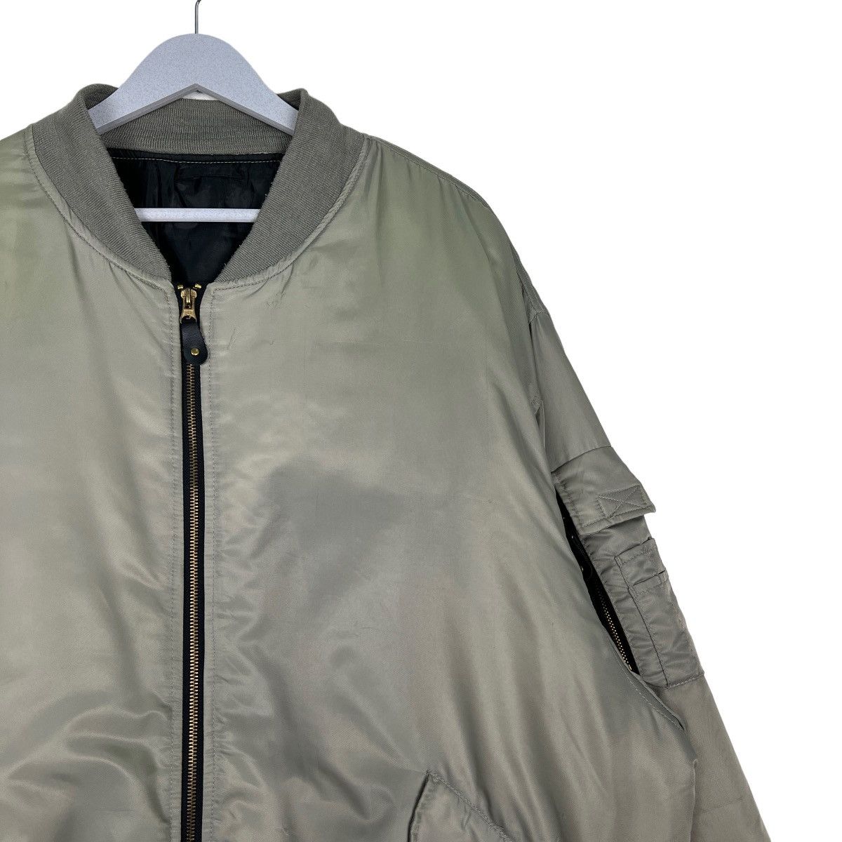 Japanese Brand 🔥 RARE RIOT RIOT MA-1 DESTROY BOMBER JACKET Size US XXL / EU 58 / 5 - 5 Thumbnail