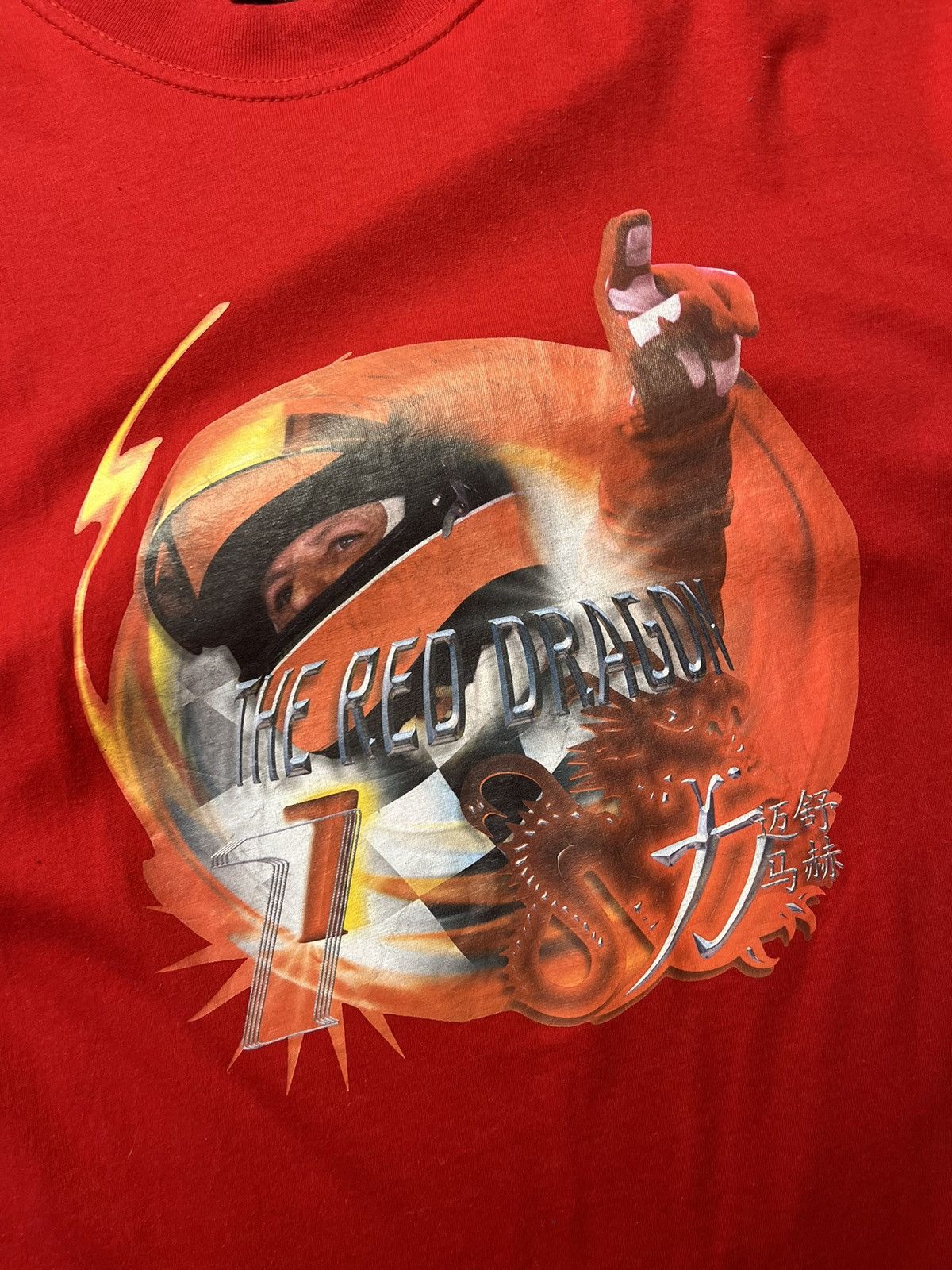Ferrari Michael Schumacher Rare Men's Vintage T-shirt Size US L / EU 52-54 / 3 - 11 Thumbnail