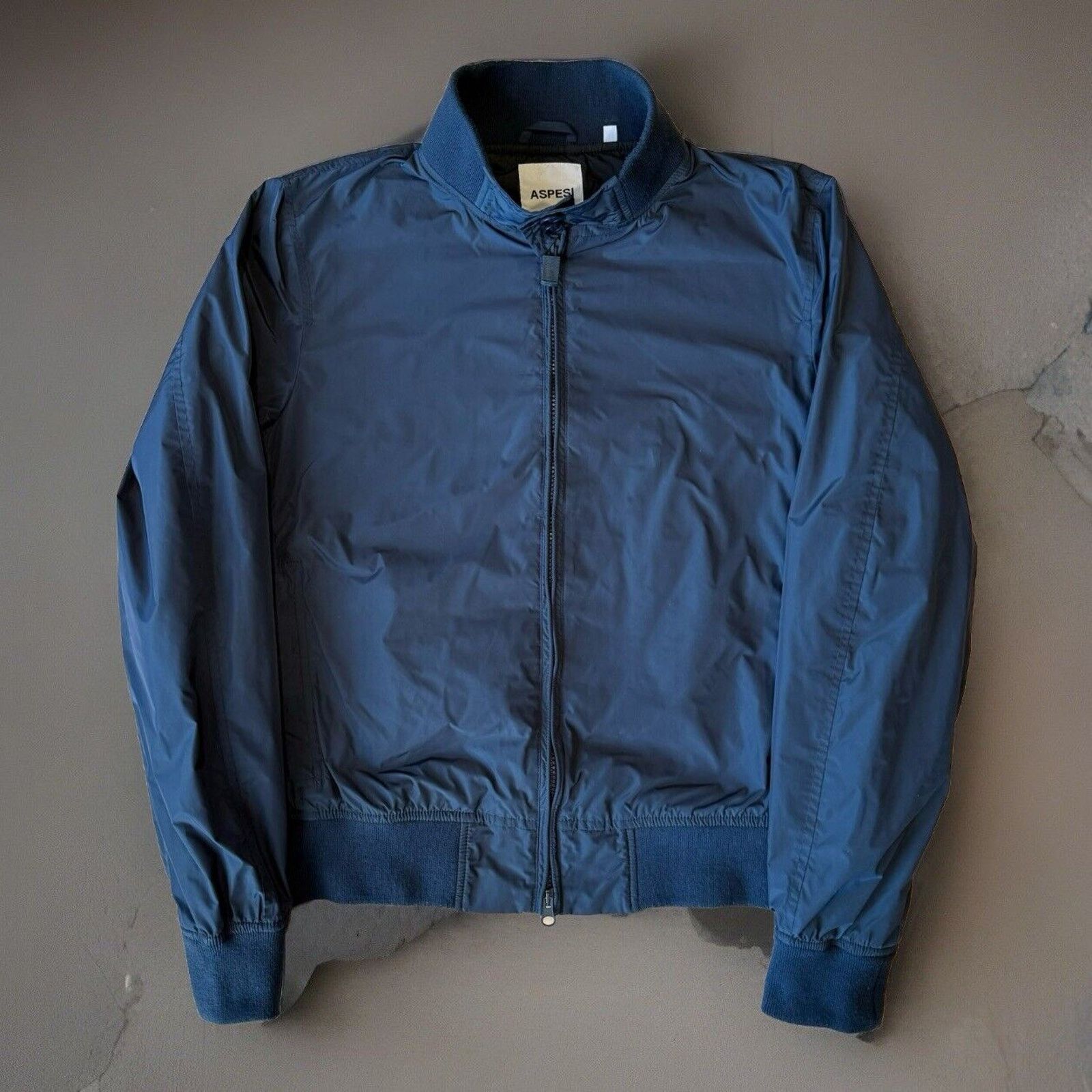 Aspesi Aspesi Swing Jacket Small Blue Full Zip Lightweight Size US S / EU 44-46 / 1 - 1 Thumbnail