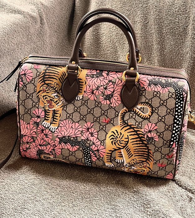 Gucci Limited Edition Gucci Bengal Tiger Boston Bag Grailed