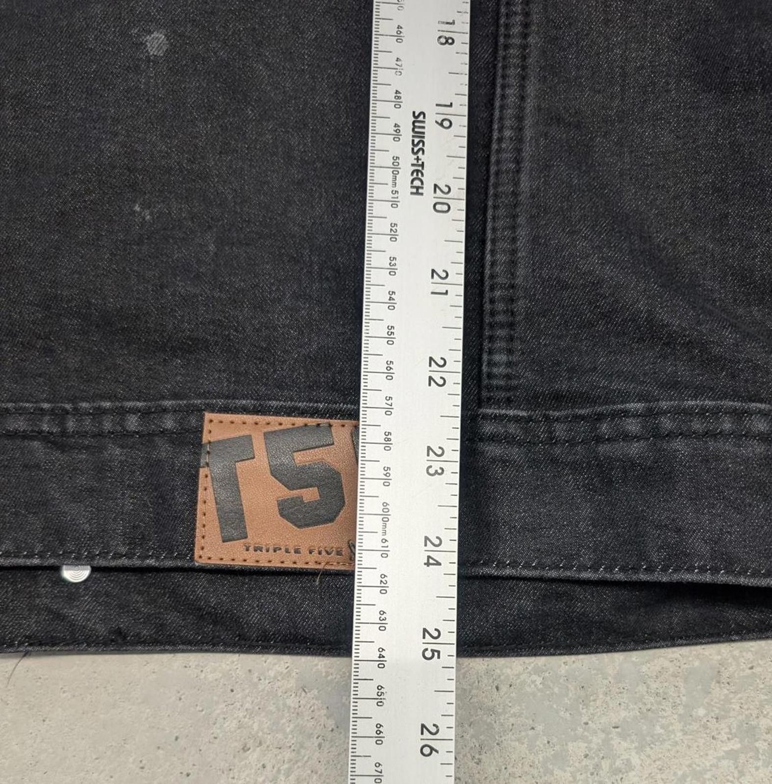 Other Y2K Triple Five Soul Brooklyn New York Black Denim Jacket Size US M / EU 48-50 / 2 - 6 Thumbnail
