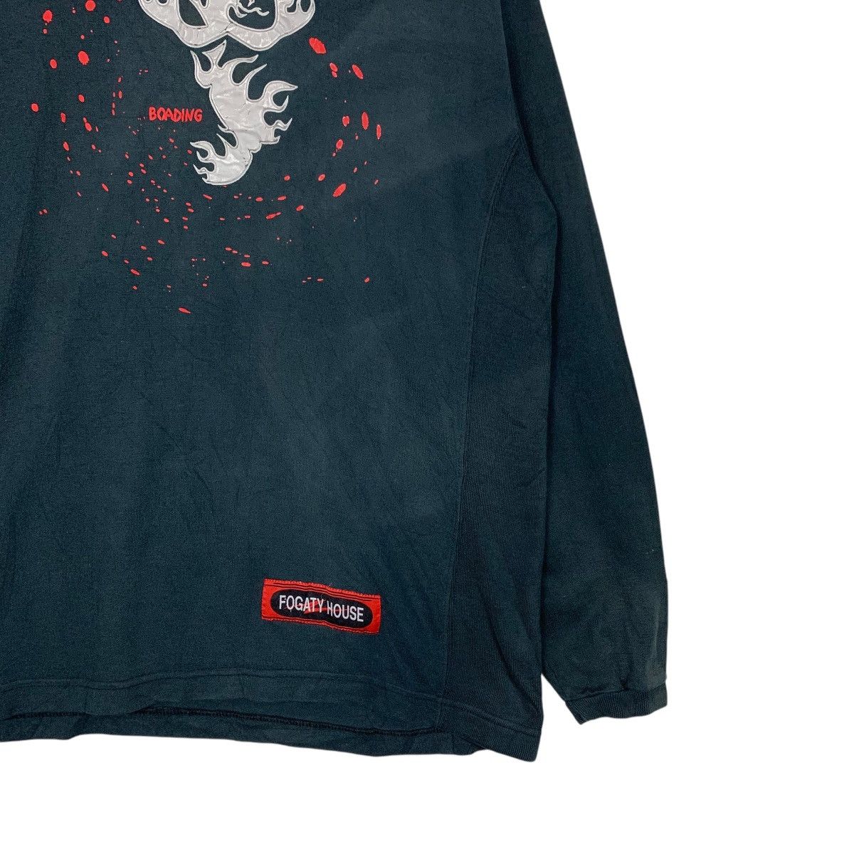 Japanese Brand FOGATY HOUSE Streetwear Long Sleeve T Shirt #2623-C118 Size US L / EU 52-54 / 3 - 4 Thumbnail