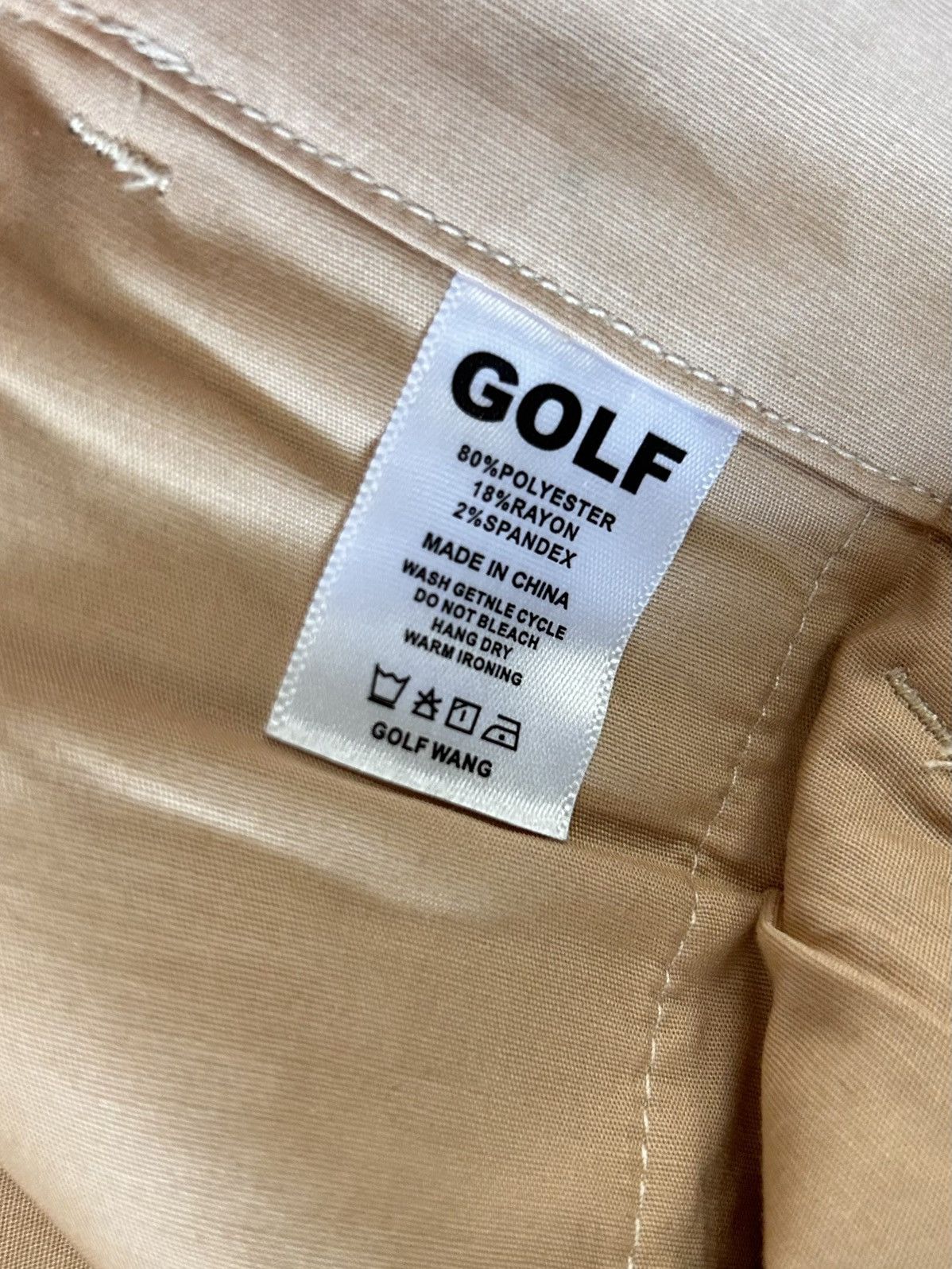 Golf Wang Golf Wang Grand Logo Pleated Front Trouser Size 34 Size US 34 / EU 50 - 8 Thumbnail
