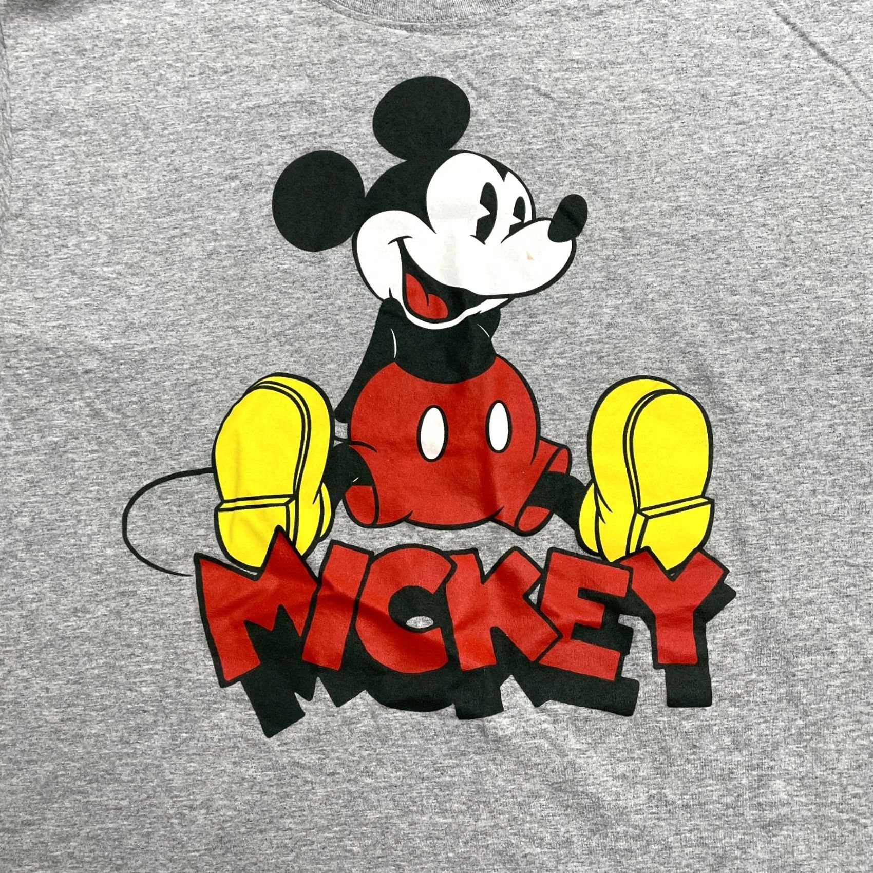 Disney Disney Mickey Mouse Graphic T-Shirt Mens Large Gray Crew Neck Short Sleeve Tee Size US L / EU 52-54 / 3 - 3 Thumbnail