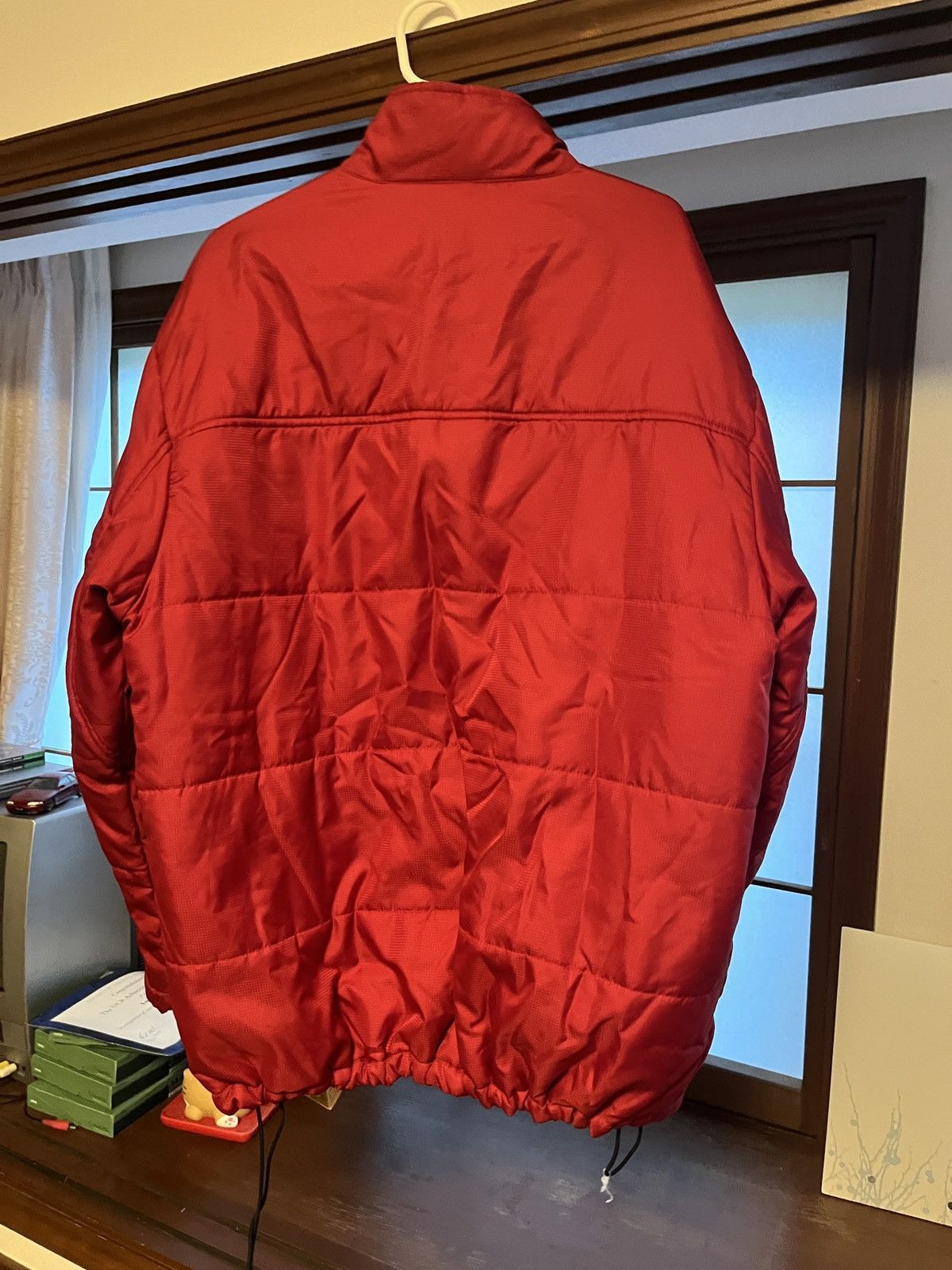 Nike Vintage Nike red puffer jacket Size US L / EU 52-54 / 3 - 2 Thumbnail