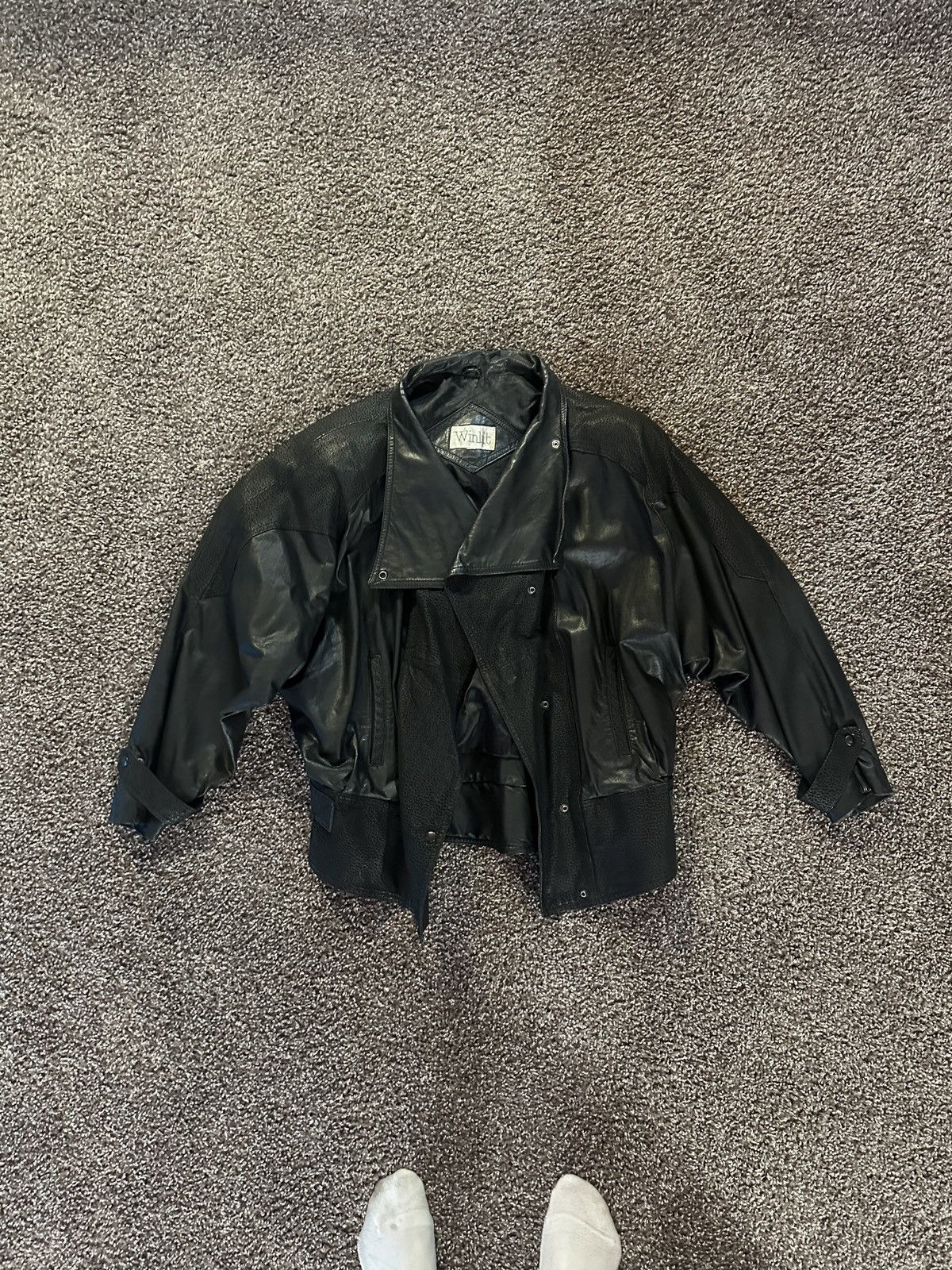 Vintage Vintage leather jacket Size US L / EU 52-54 / 3 - 1 Thumbnail
