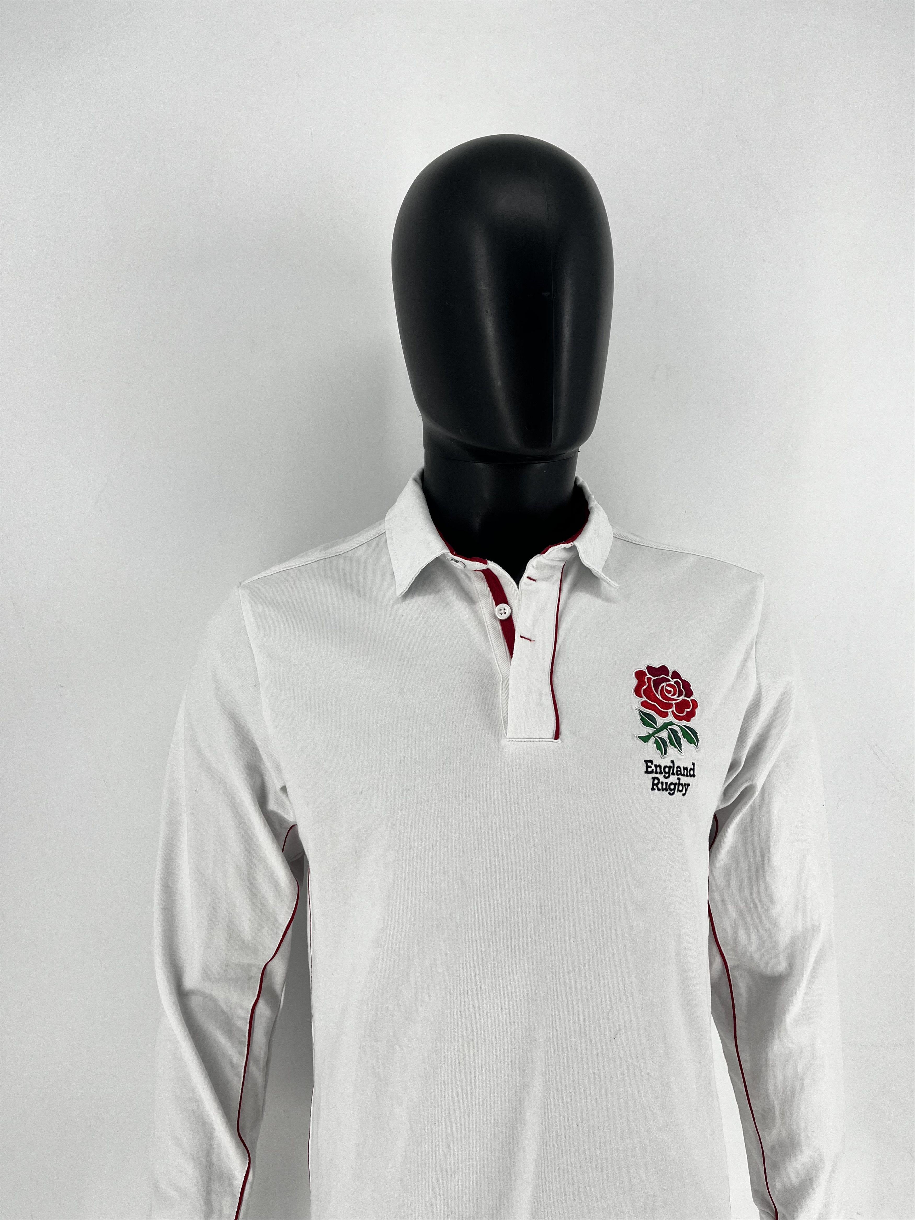 Sports Specialties RFU England Rugby Men's Jersey/ Polo Shirt Embroidered Badge Size US M / EU 48-50 / 2 - 3 Thumbnail