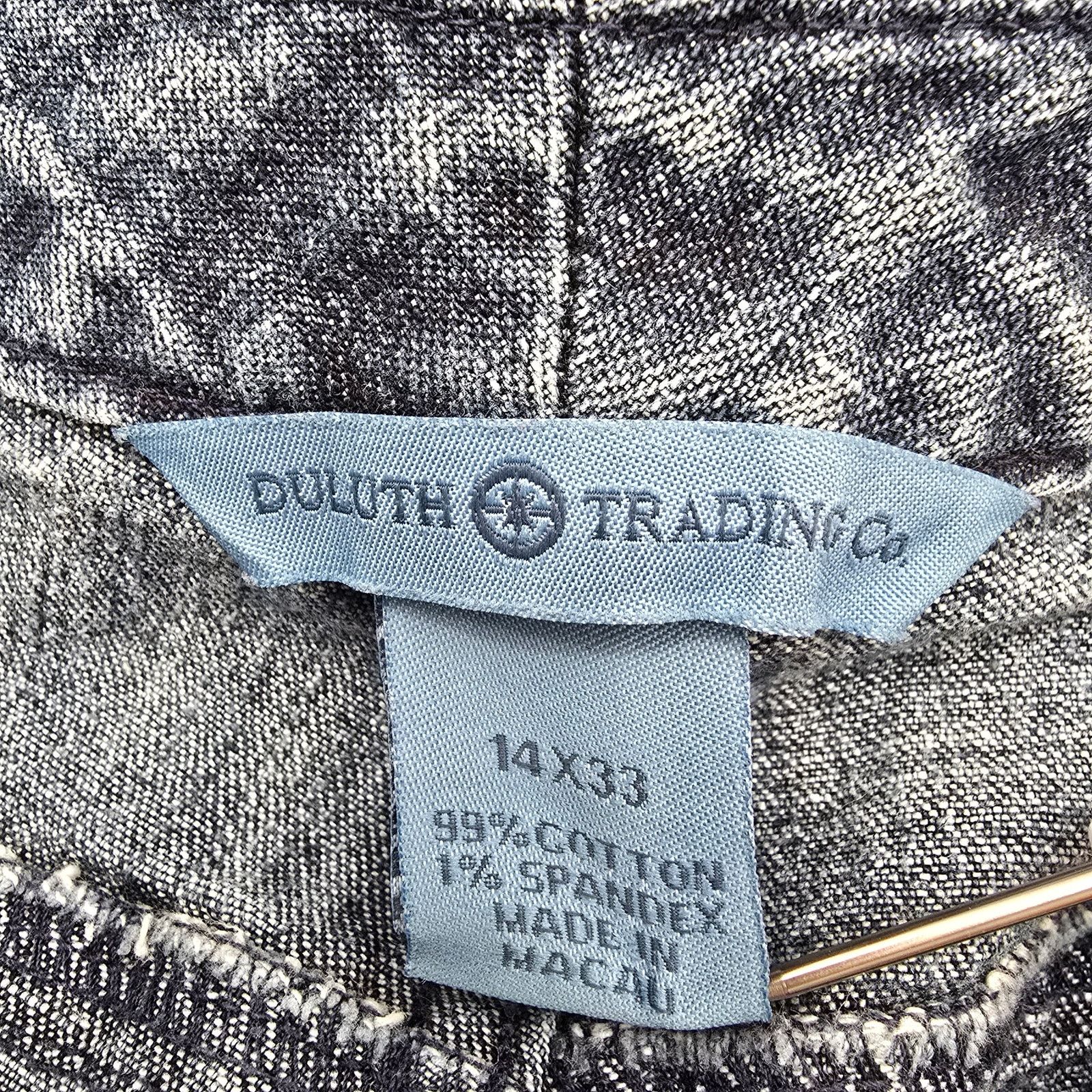 Duluth Trading Company Duluth Trading Company Blue Denim Jeans Straight Pants 14x33 Size 36" / US 14 / IT 50 - 6 Thumbnail