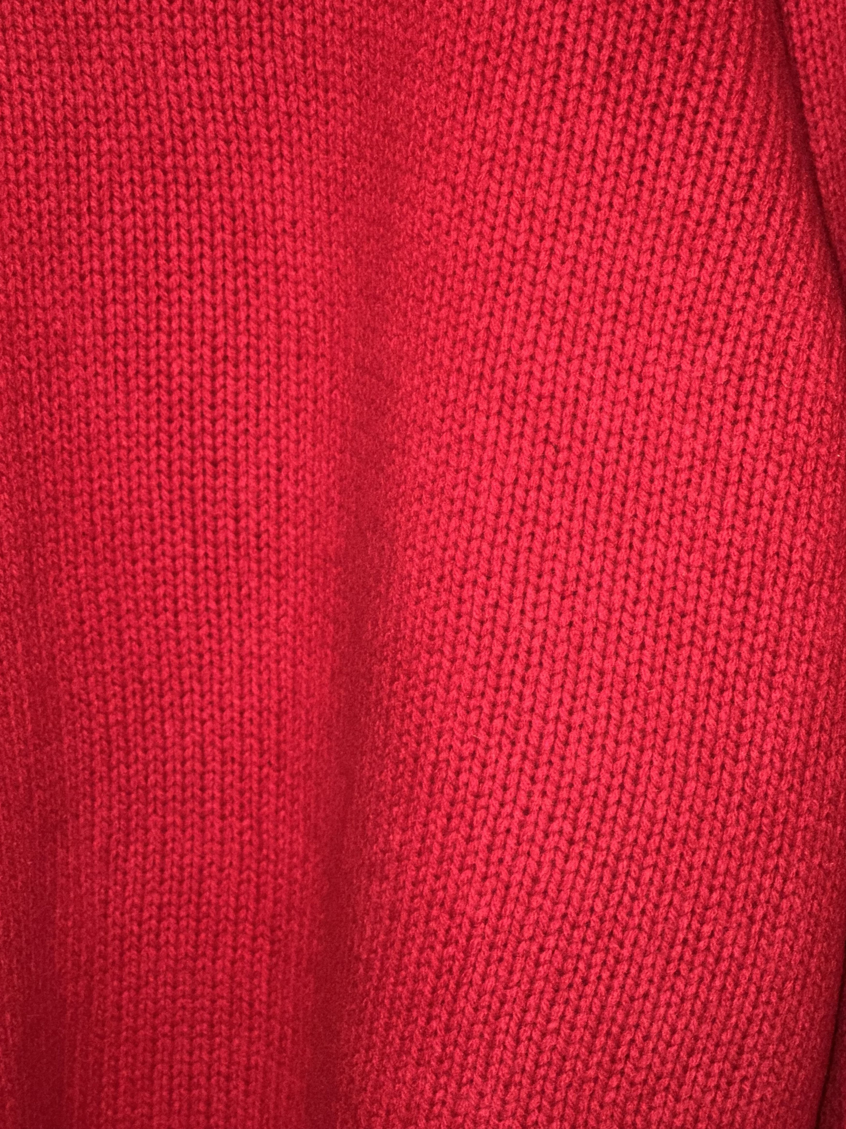Polo Ralph Lauren Ralph Lauren Red Wool/Cashmere Turtle Neck Sweater sz 2XL Size US XXL / EU 58 / 5 - 2 Thumbnail