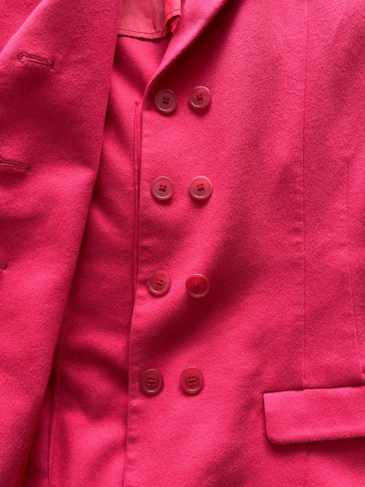 Vintage Vintage Jil Sander Double Breasted Women Pink Blazer Jacket Size S / US 4 / IT 40 - 13 Thumbnail