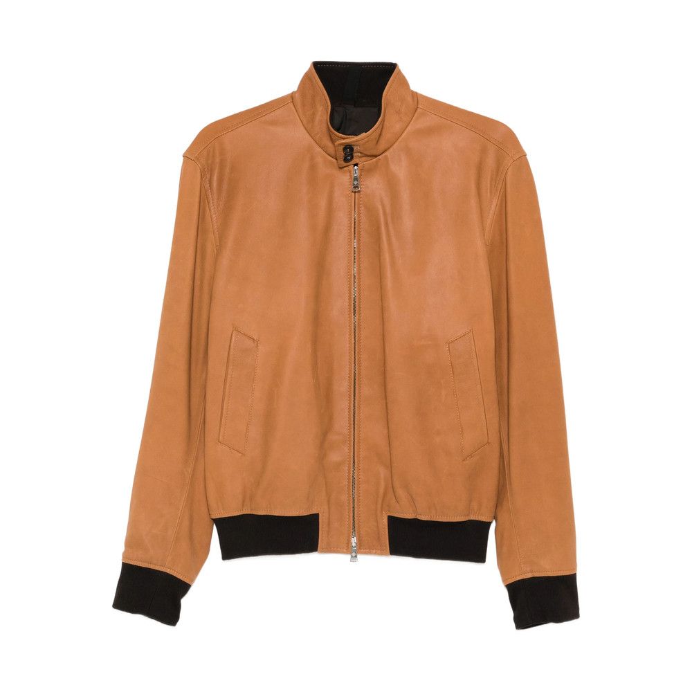 Tagliatore Tagliatore BROWN Jackets - Leather Jackets Size US M / EU 48-50 / 2 - 1 Thumbnail
