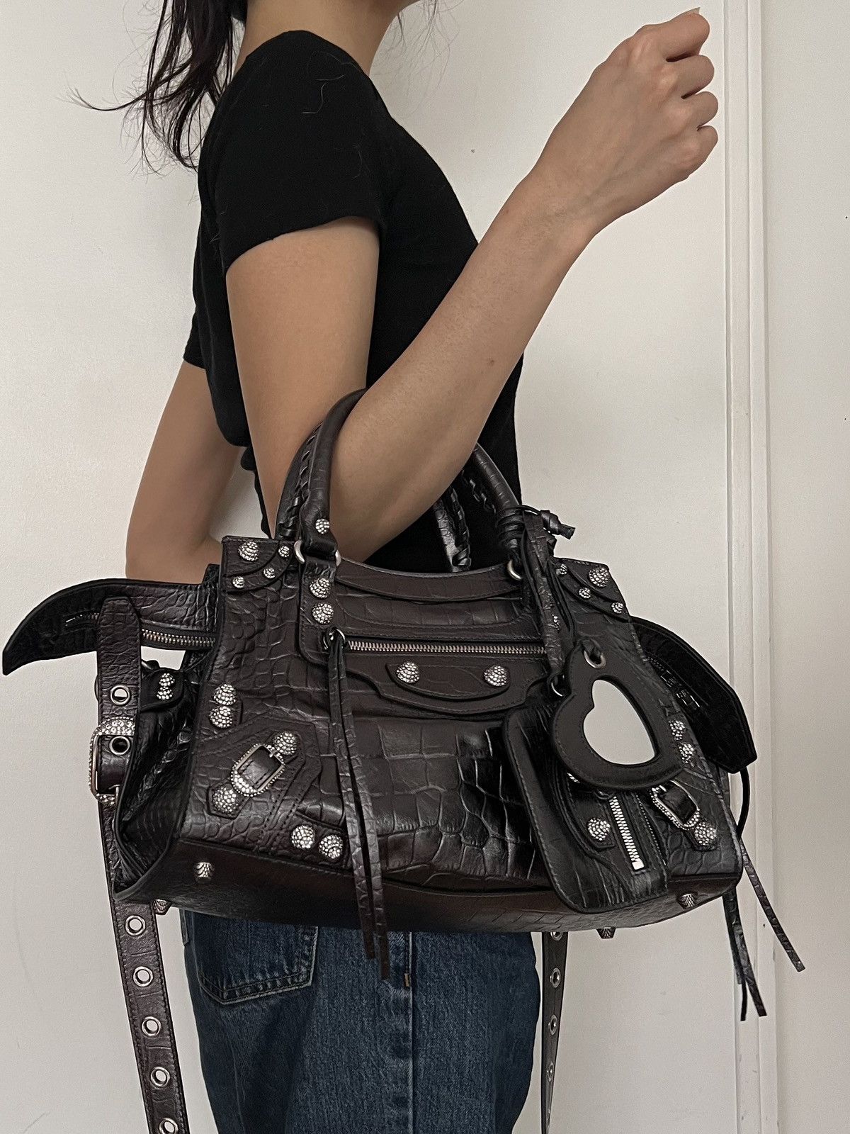 Balenciaga Balenciaga Neo Cagole City Handbag Size ONE SIZE - 3 Thumbnail
